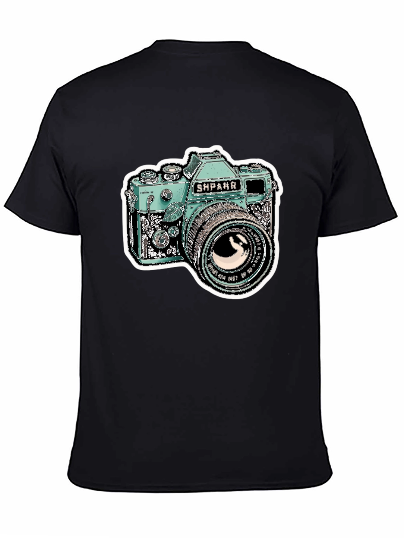 Vintage Camera Graphic Tee - Stylish Photography T-Shirt
