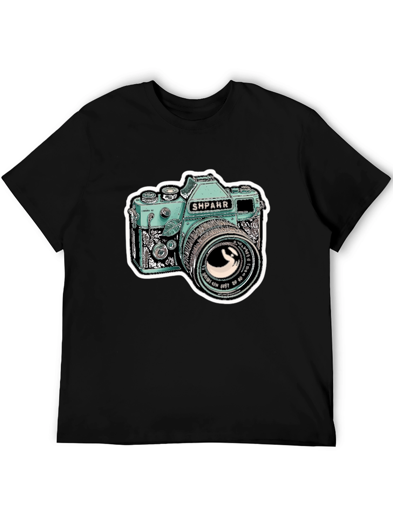 Vintage Camera Graphic Tee - Stylish Photography T-Shirt