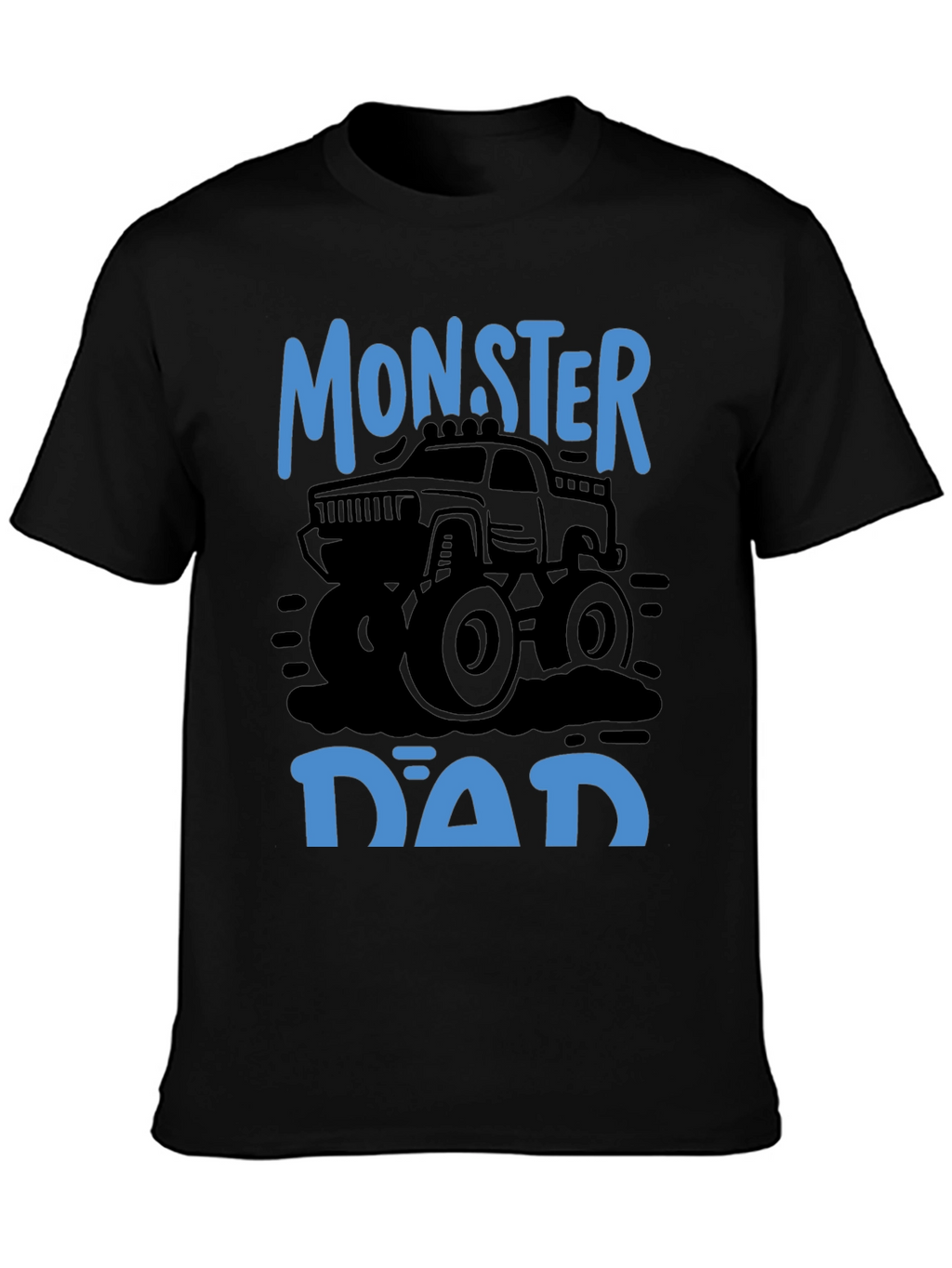 Monster Dad Graphic Tee - Truck Lover Fathers Day