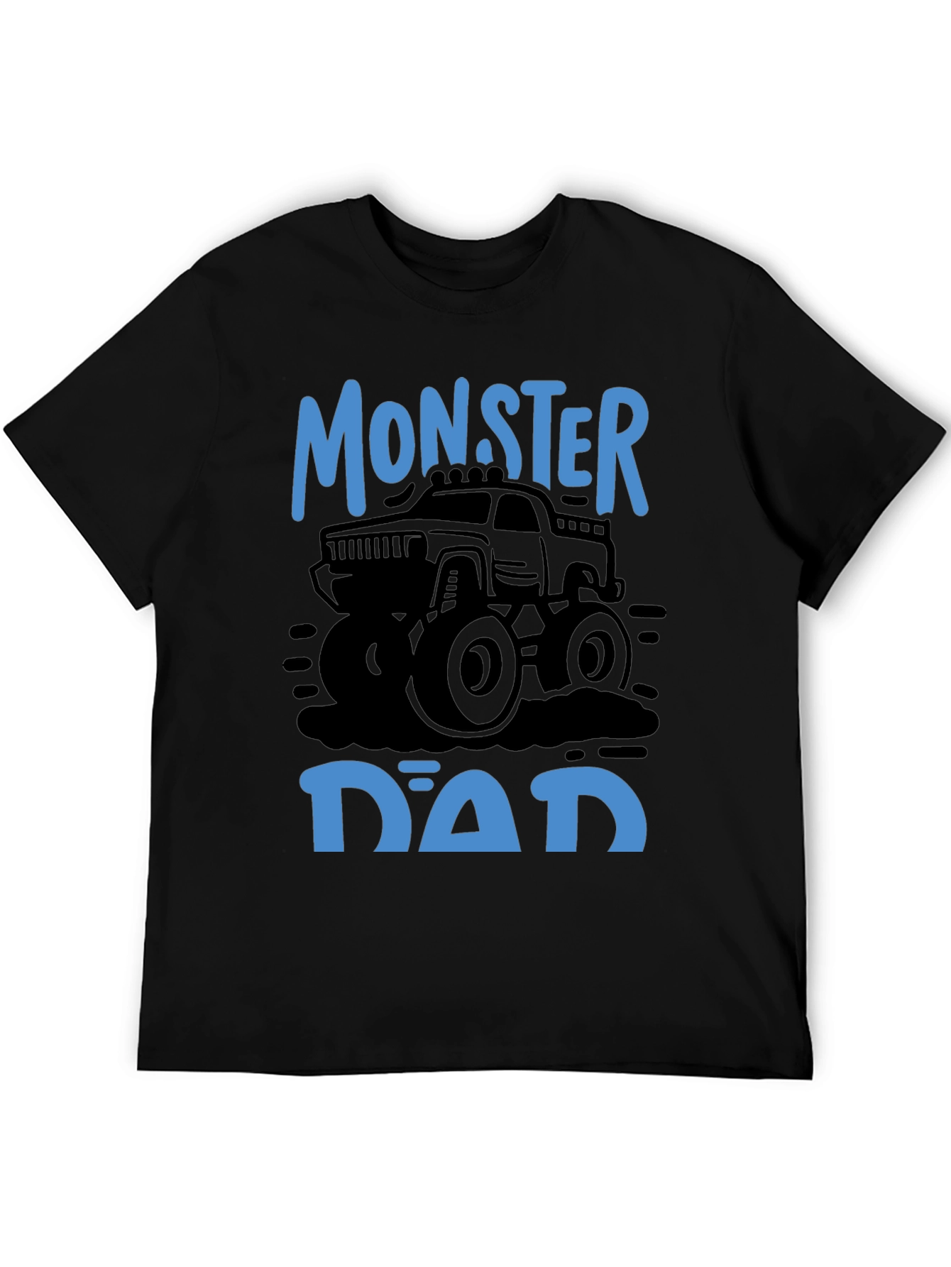 Monster Dad Graphic Tee - Truck Lover Fathers Day