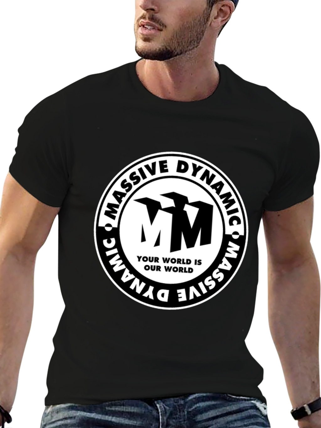 Massive Dynamic Black T-Shirt