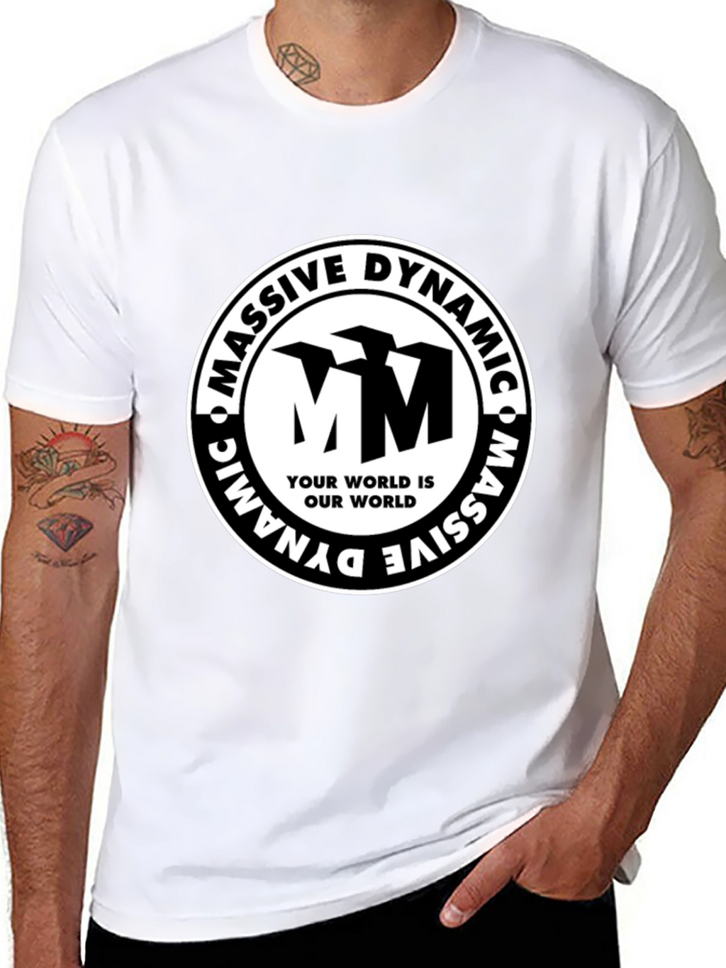 Massive Dynamic Black T-Shirt