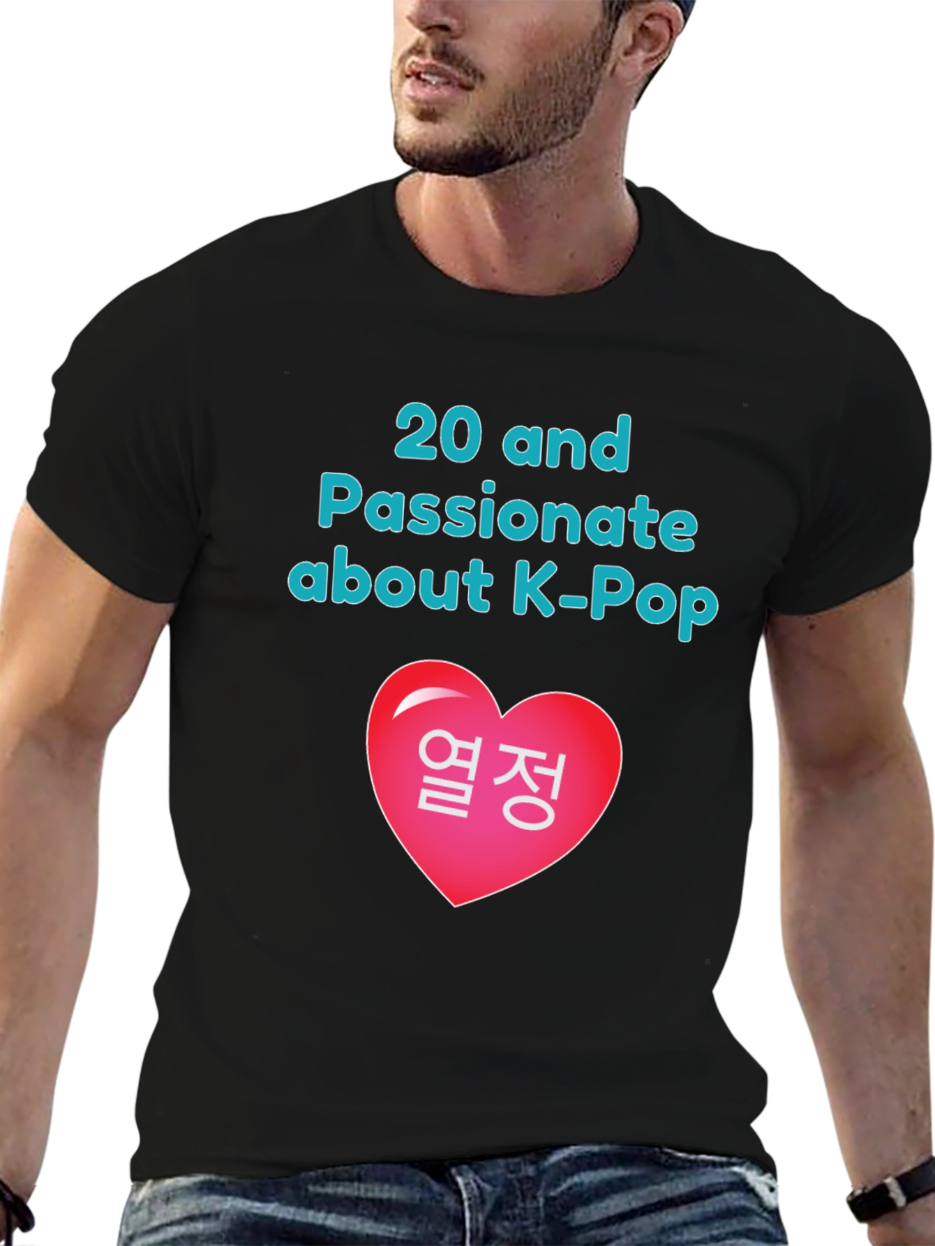 K-Pop Fan Graphic Tee - 20 and Passionate
