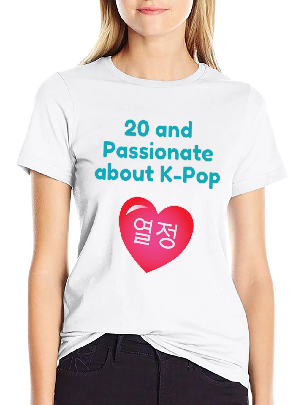 K-Pop Fan Graphic Tee - 20 and Passionate