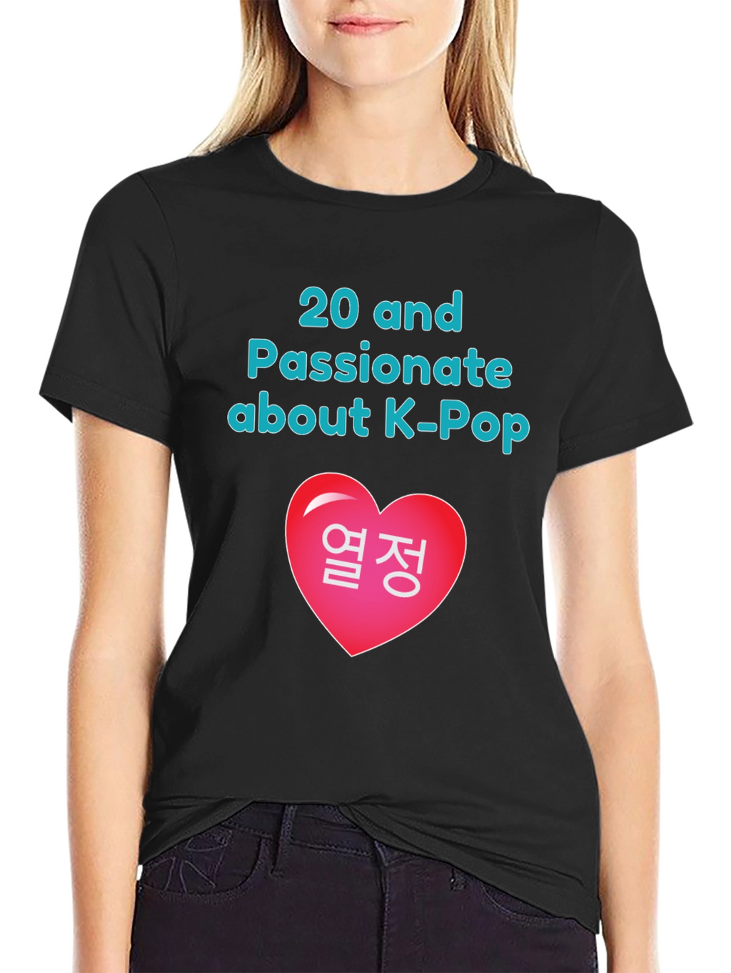 K-Pop Fan Graphic Tee - 20 and Passionate