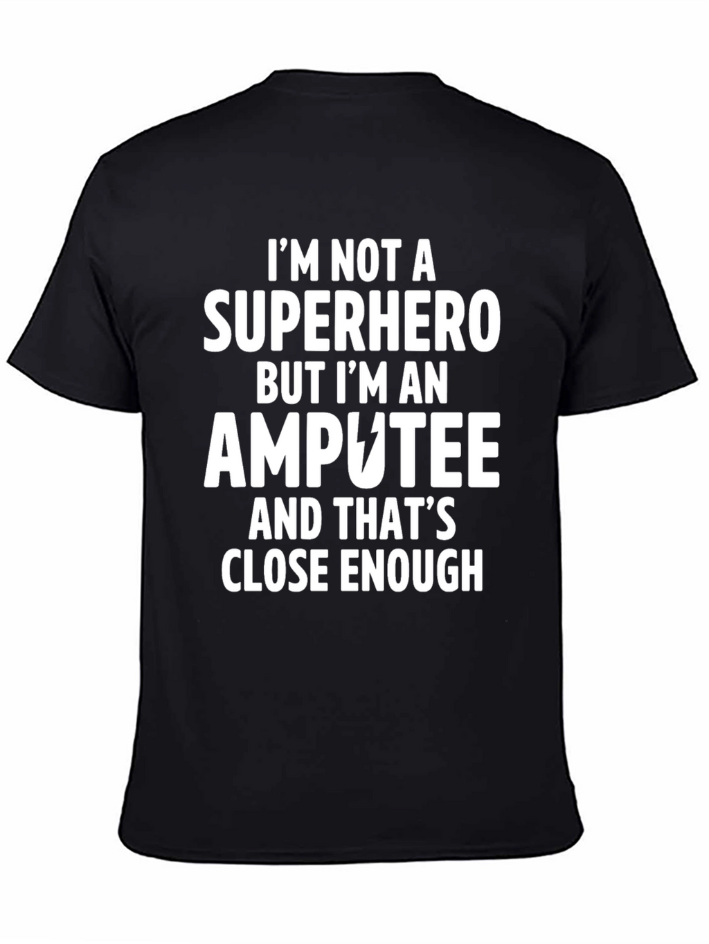 Amputee Superhero Graphic T-Shirt