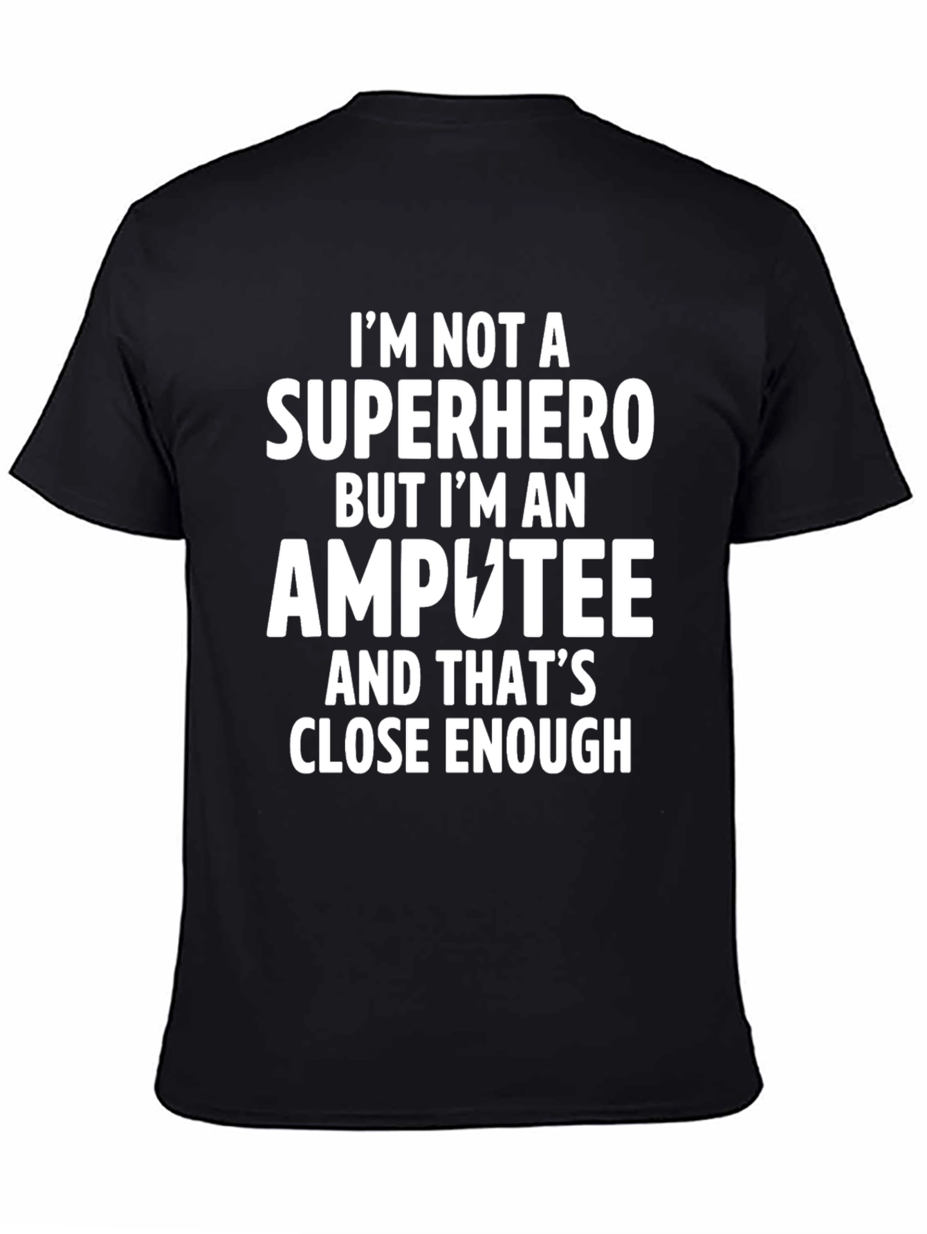 Amputee Superhero Graphic T-Shirt
