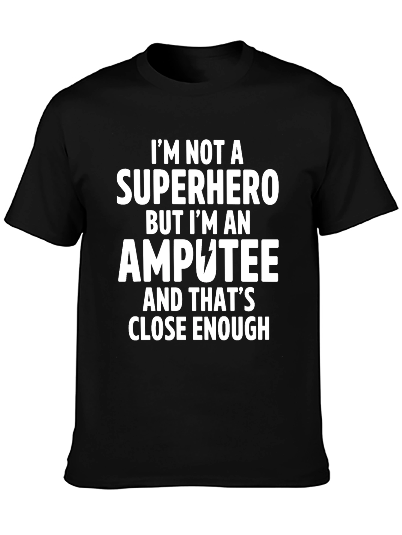 Amputee Superhero Graphic T-Shirt