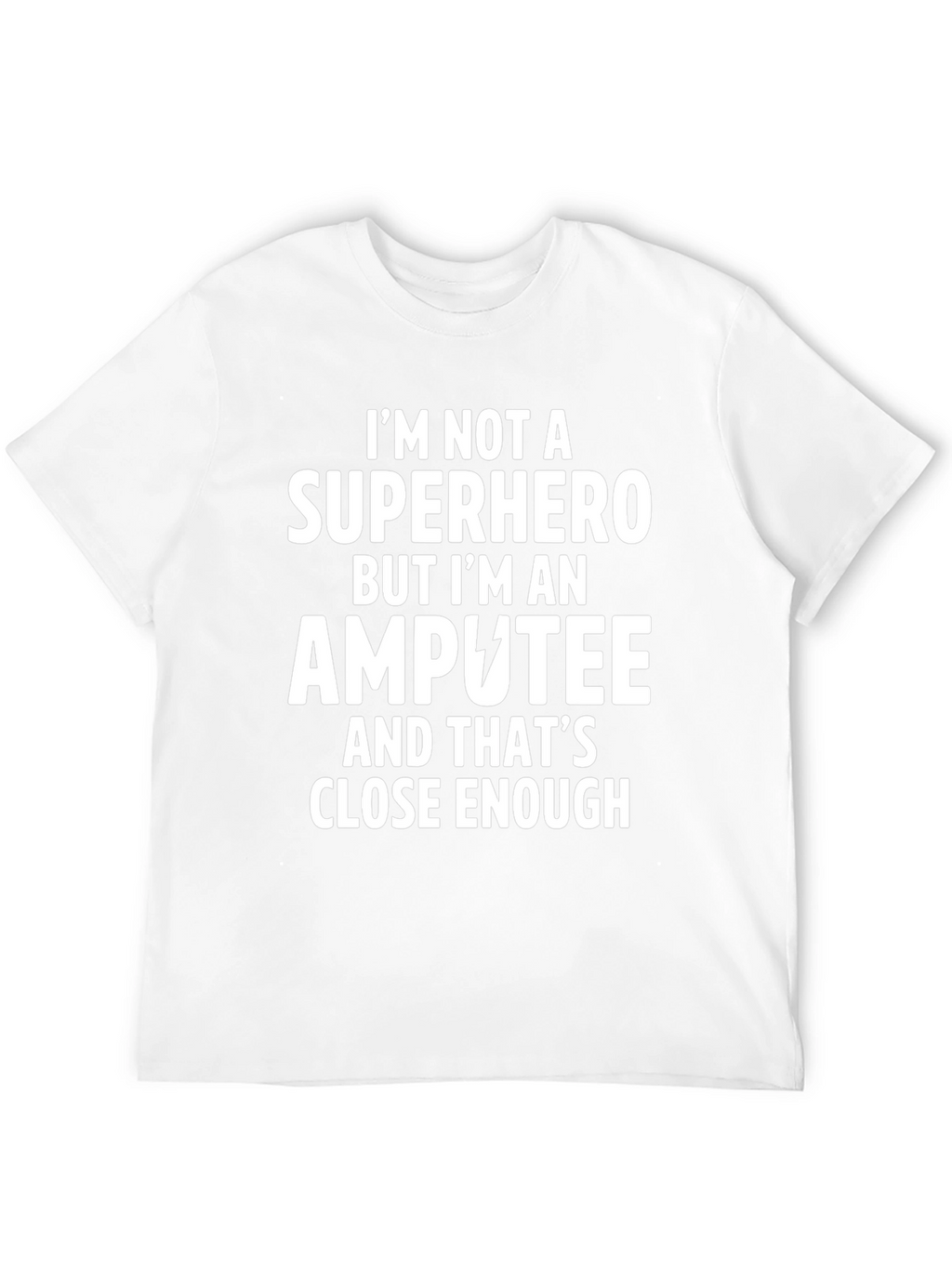 Amputee Superhero Graphic T-Shirt