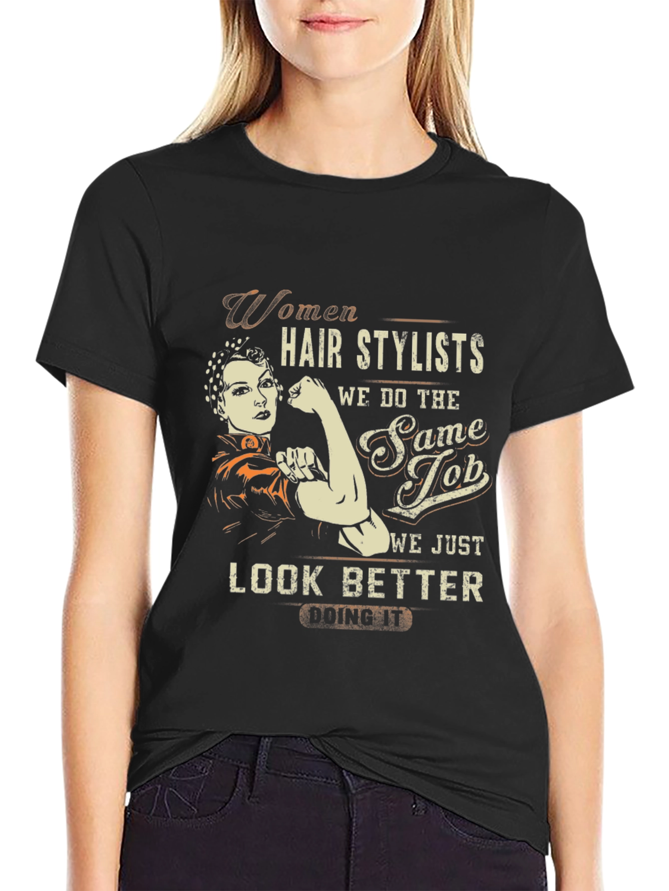 Women Hairstylist T-Shirt