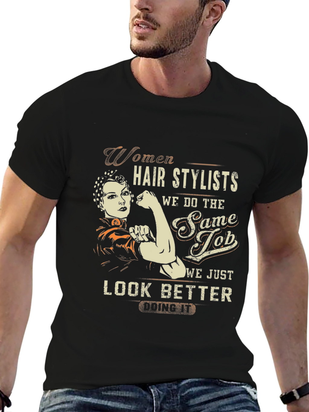 Women Hairstylist T-Shirt