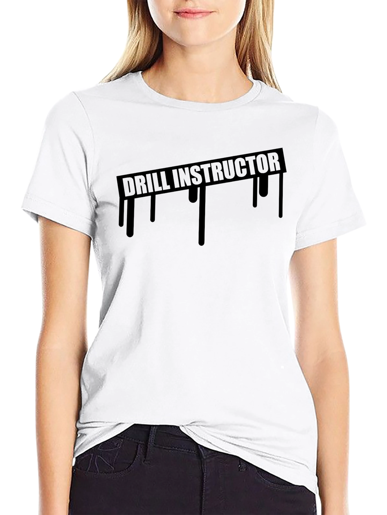 Drill Instructor Tee - Bold Graphic Print
