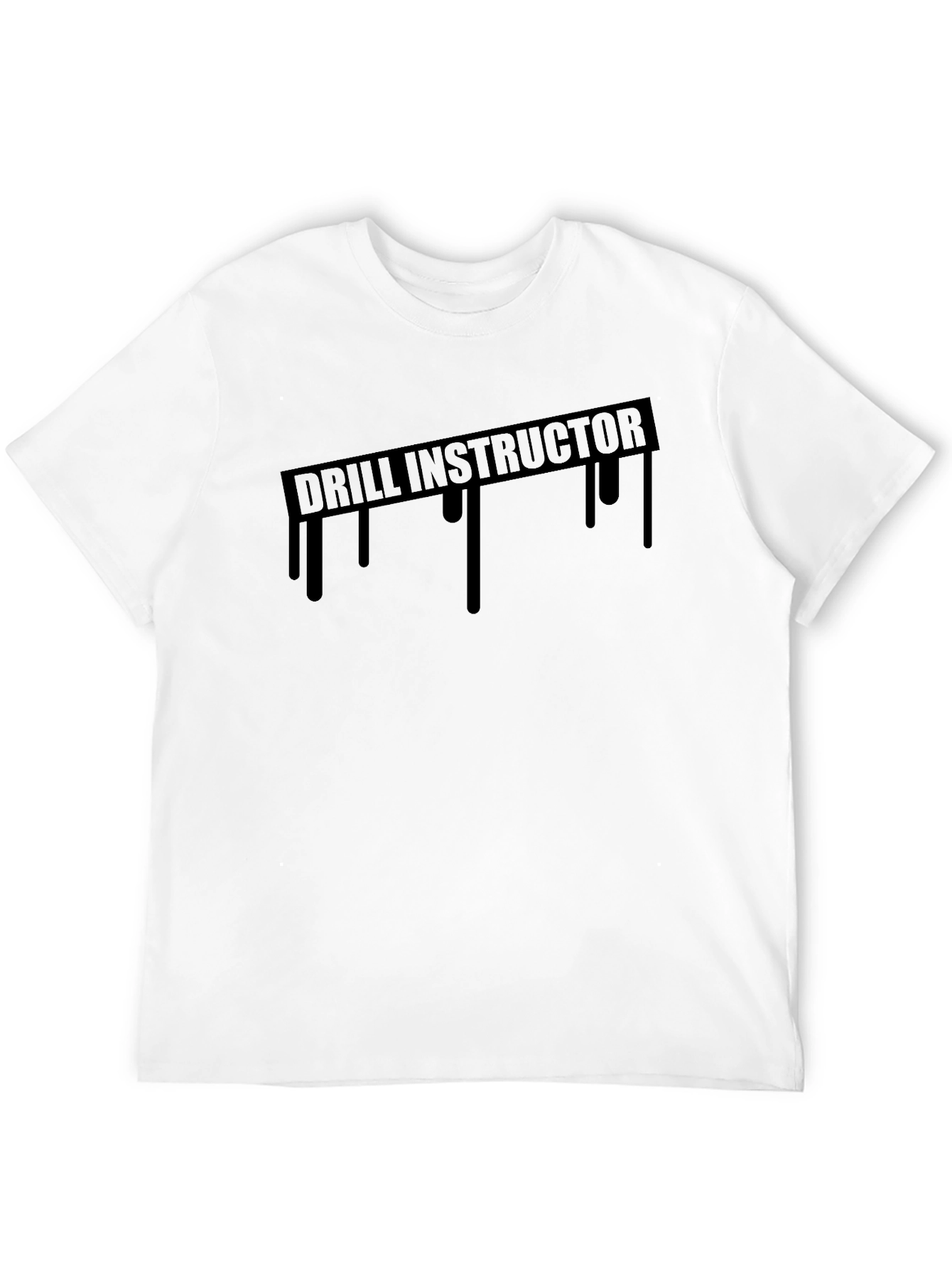 Drill Instructor Tee - Bold Graphic Print