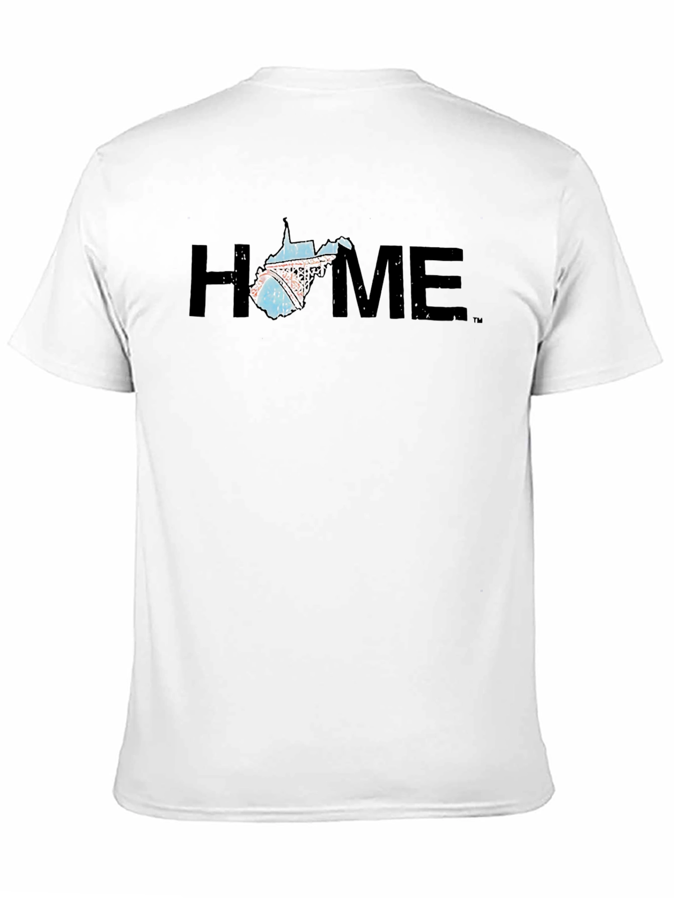 West Virginia State Pride Home Graphic Tee
