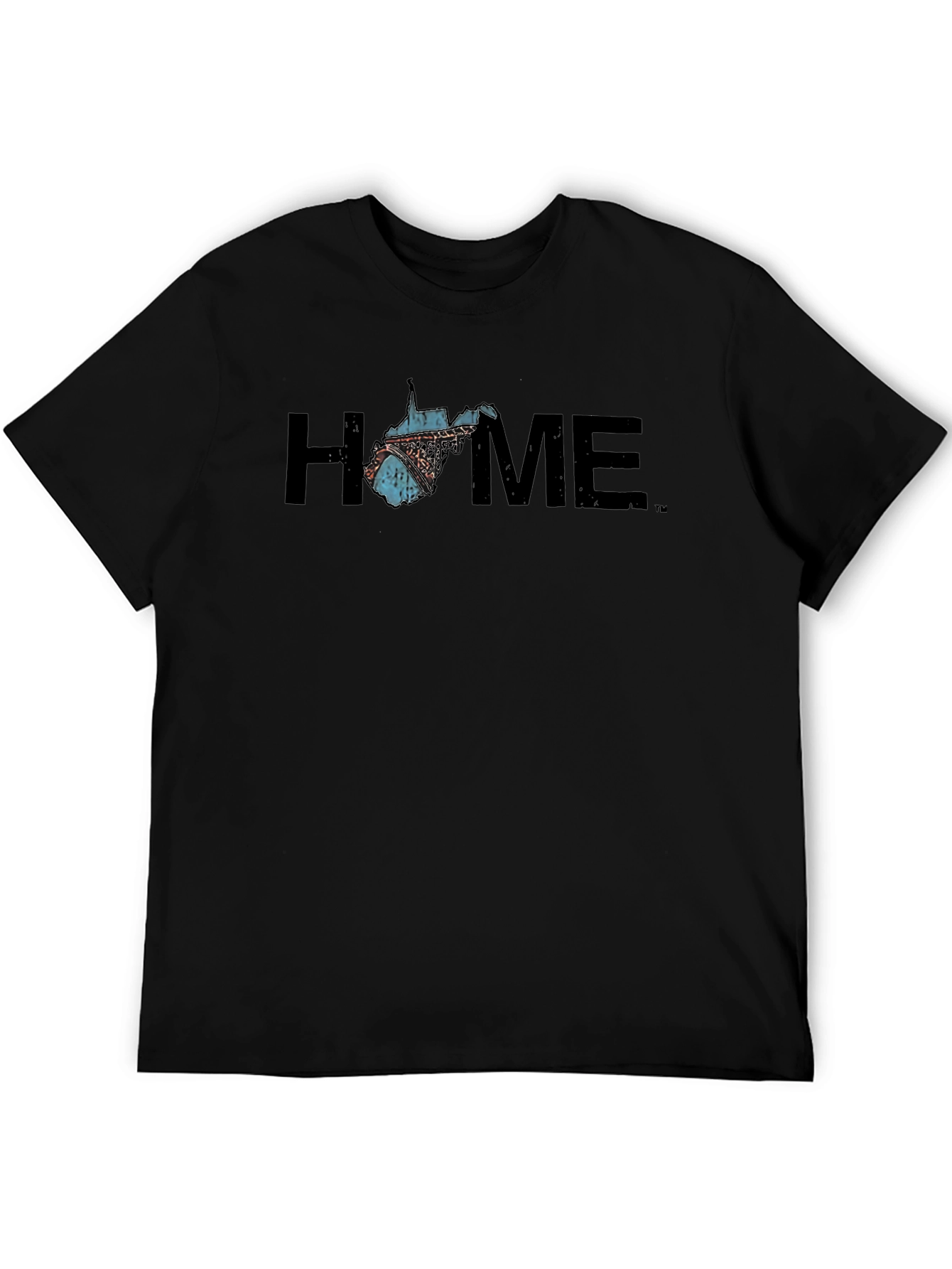 West Virginia State Pride Home Graphic Tee
