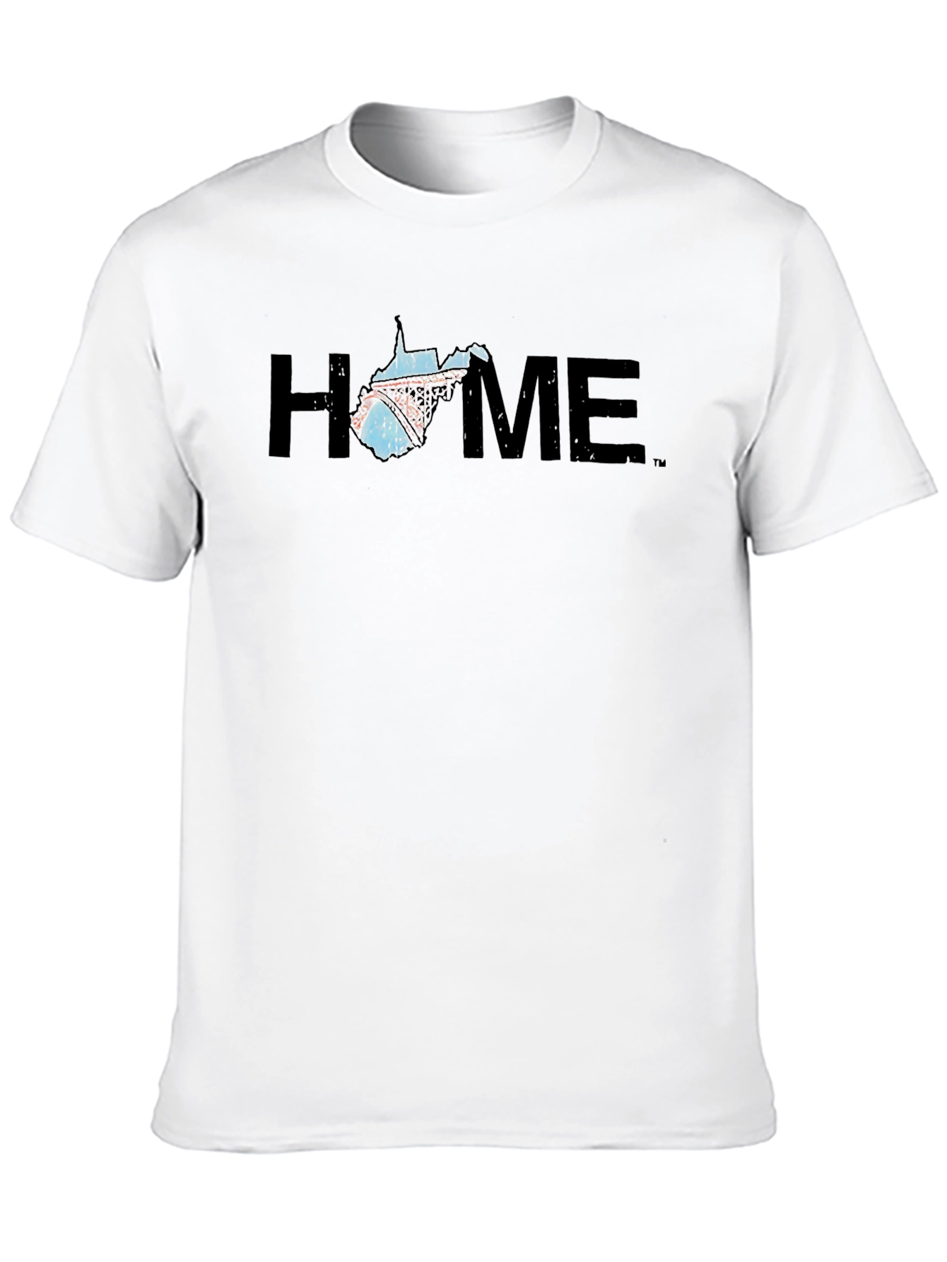 West Virginia State Pride Home Graphic Tee