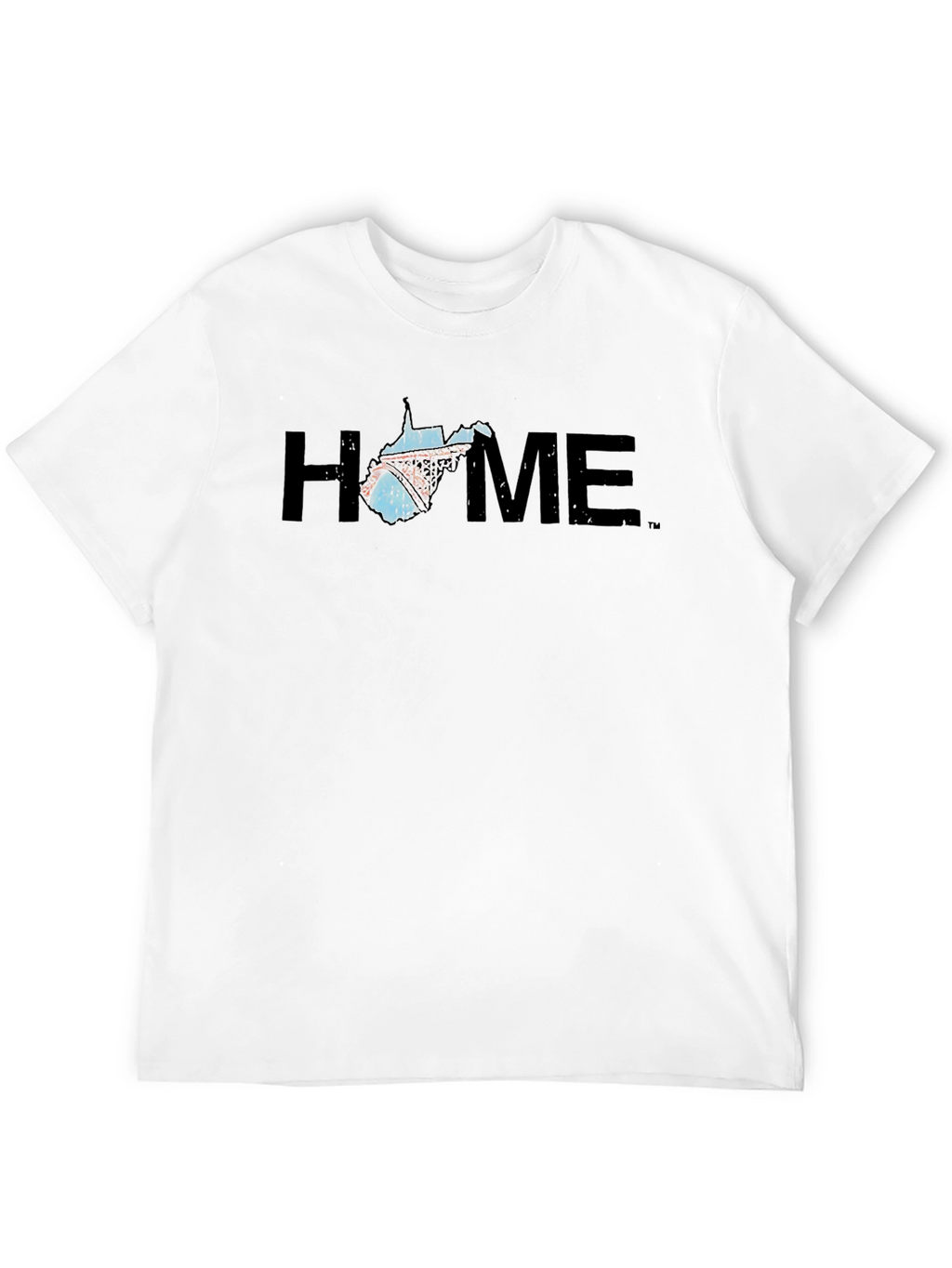 West Virginia State Pride Home Graphic Tee