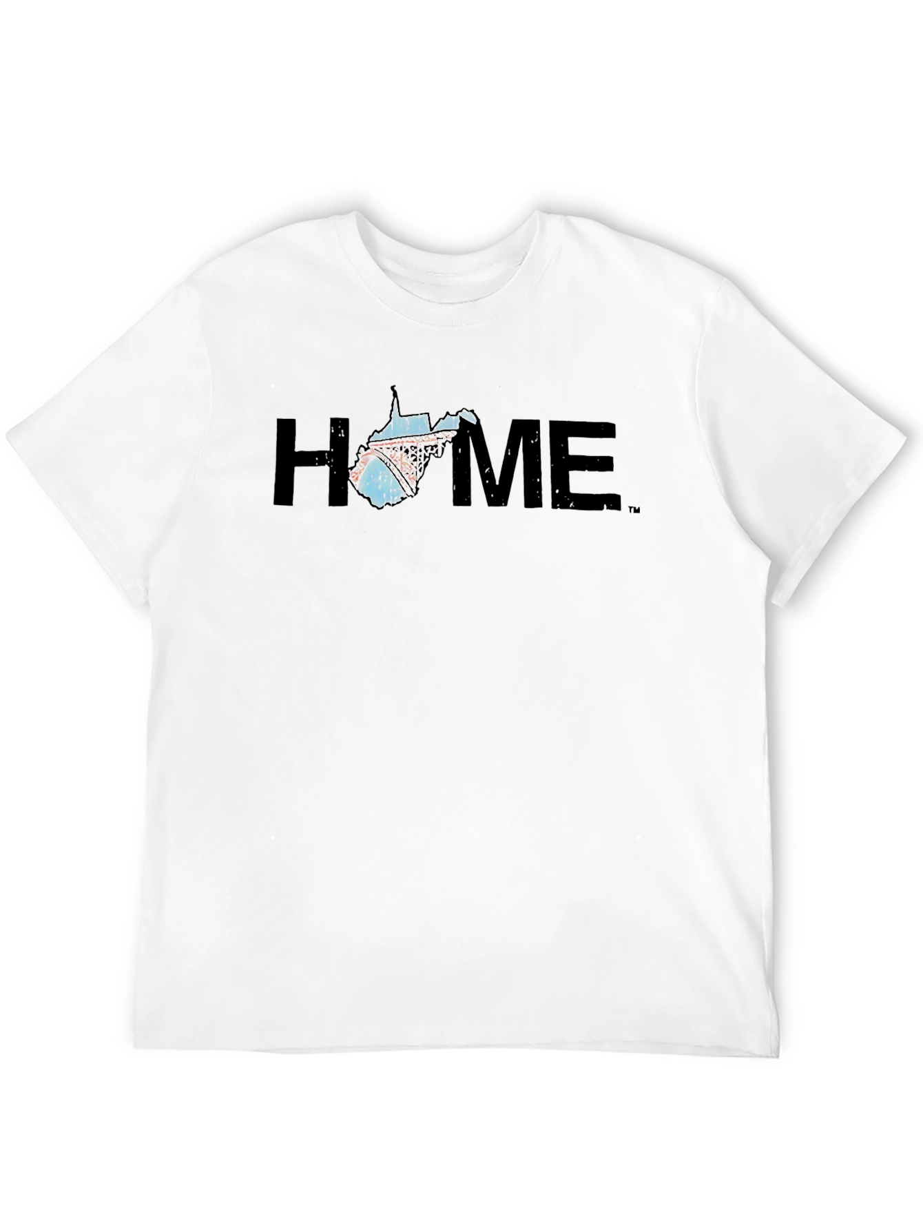 West Virginia State Pride Home Graphic Tee