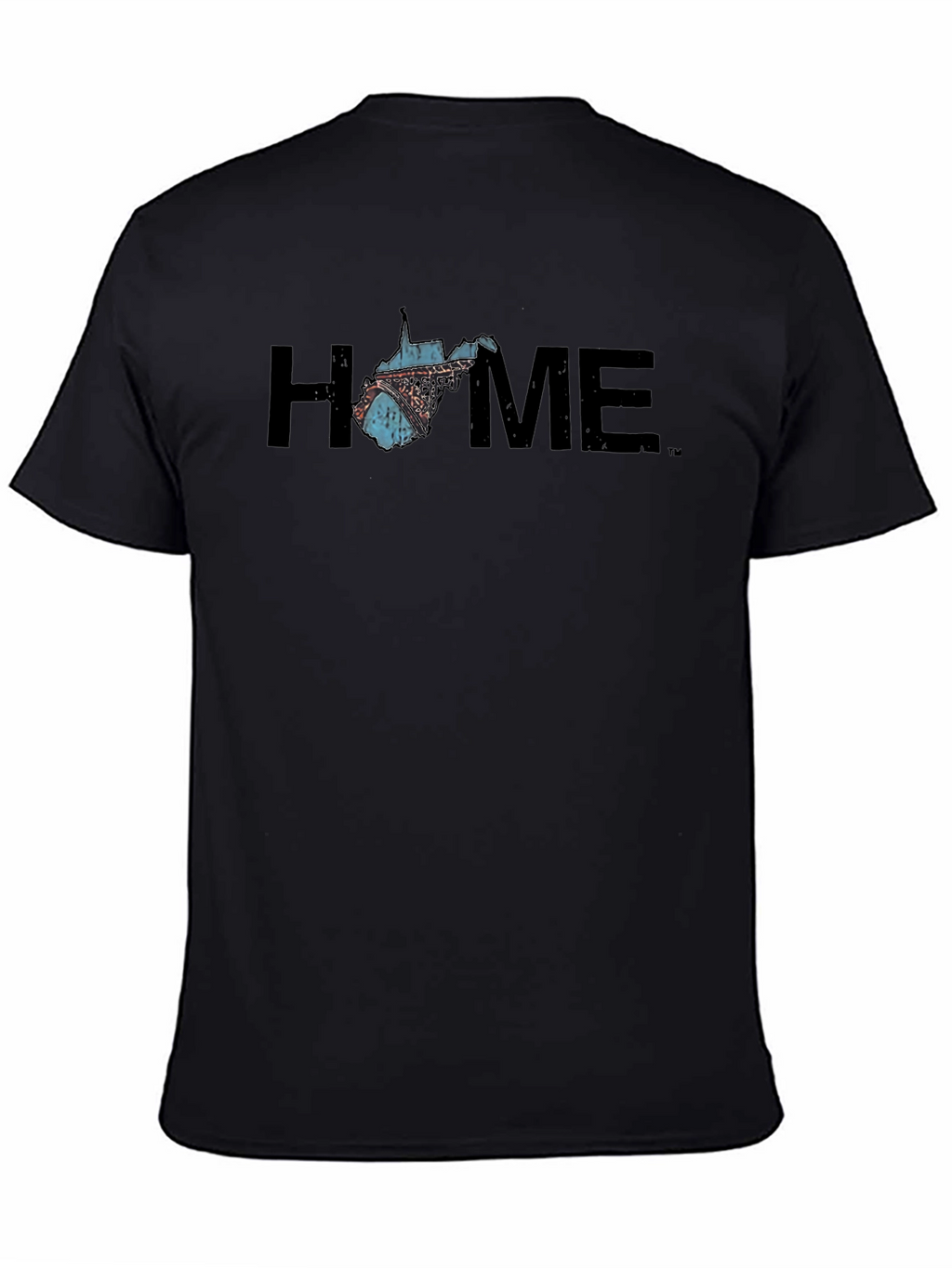 West Virginia State Pride Home Graphic Tee