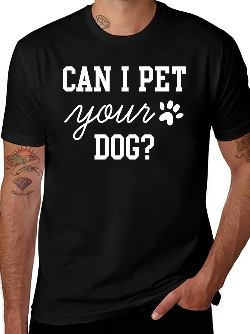 Can I Pet Your Dog Graphic T-Shirt