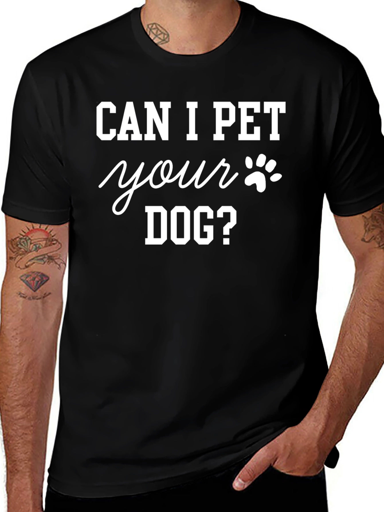 Can I Pet Your Dog Graphic T-Shirt
