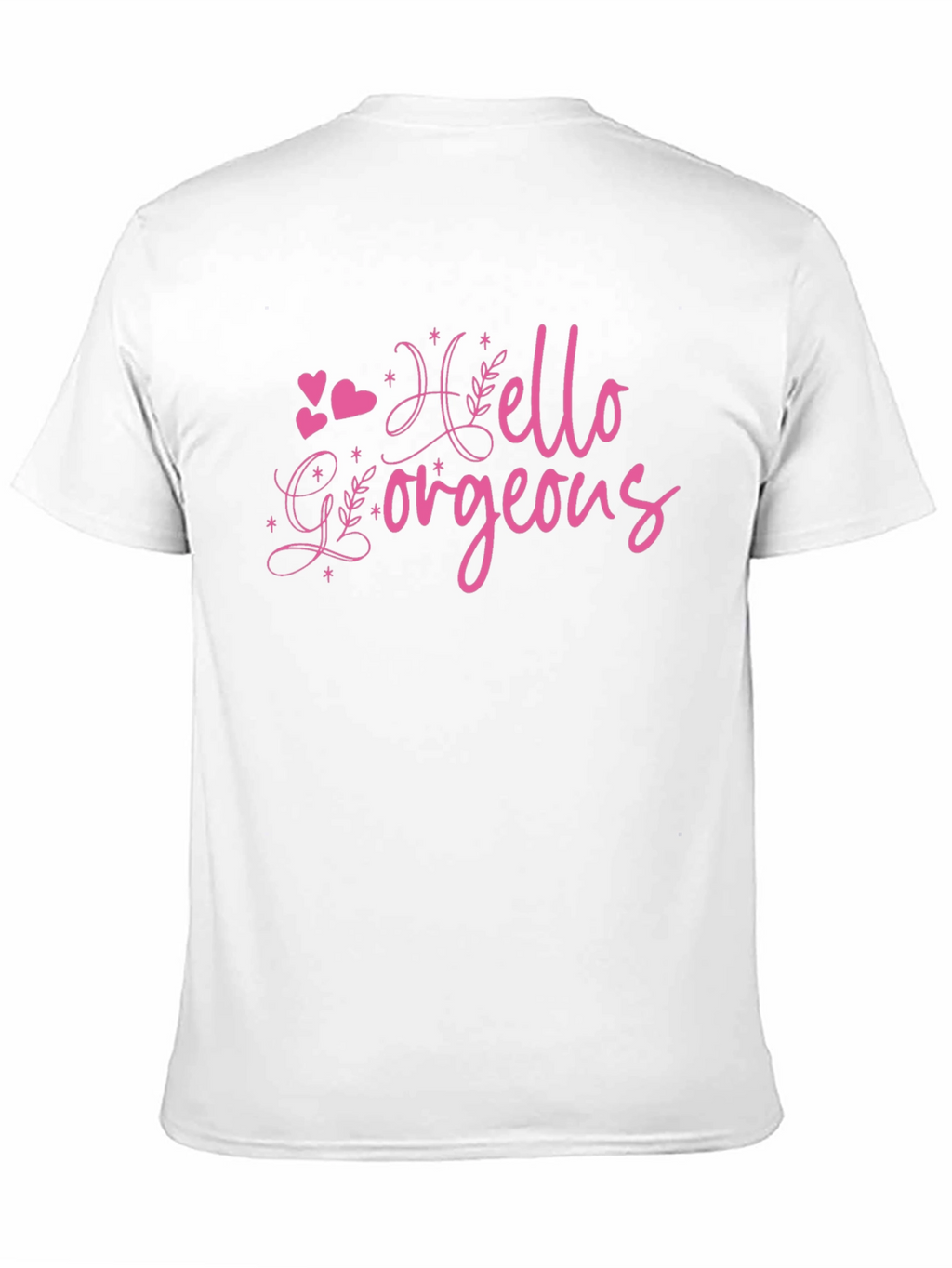 Hello Gorgeous Graphic Tee - Trendy Womens T-Shirt