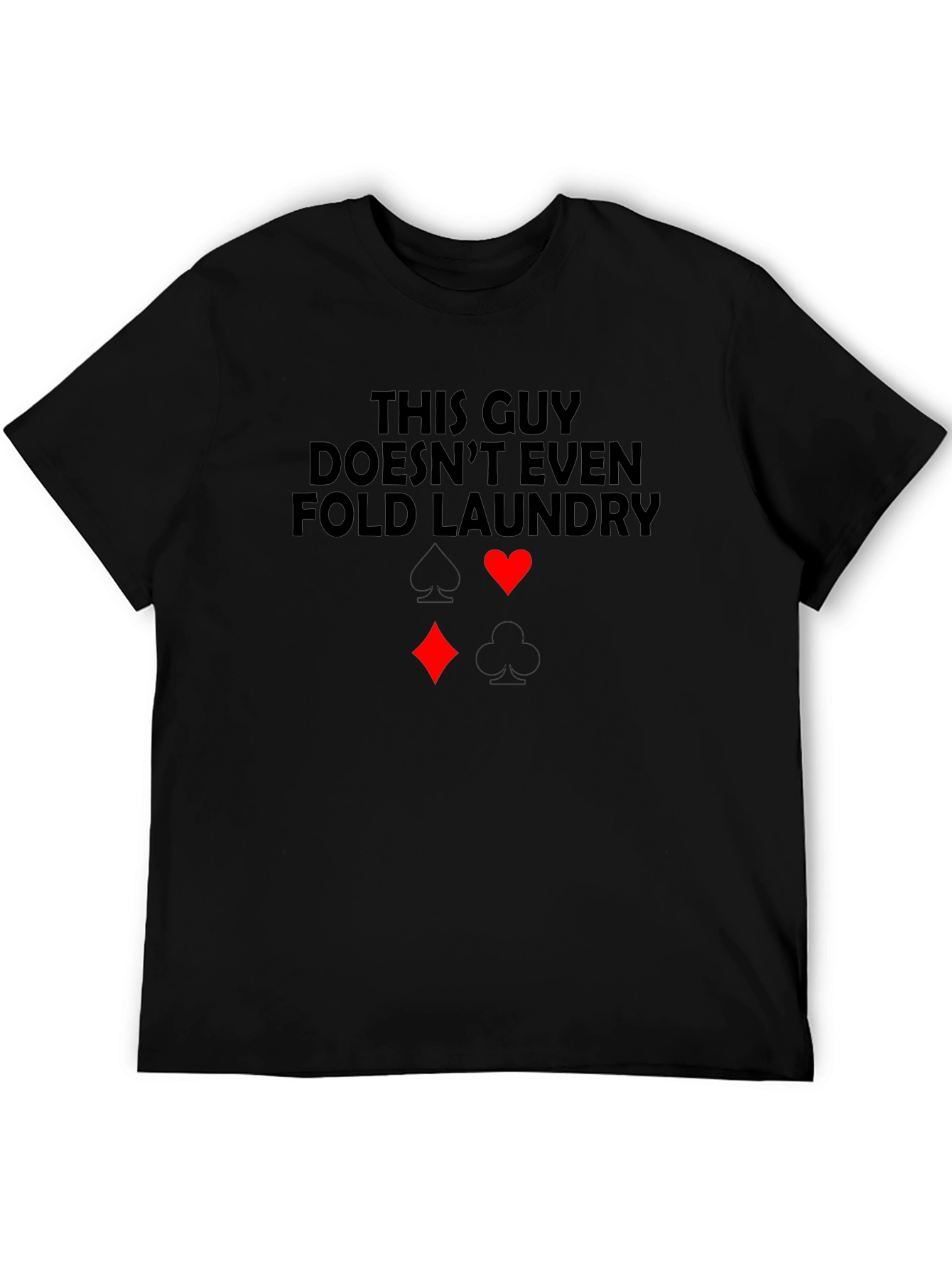 Funny Poker Themed Graphic Tee