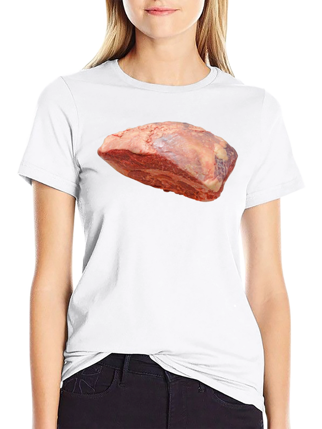 Meat Lovers Black T-Shirt - Novelty Tee