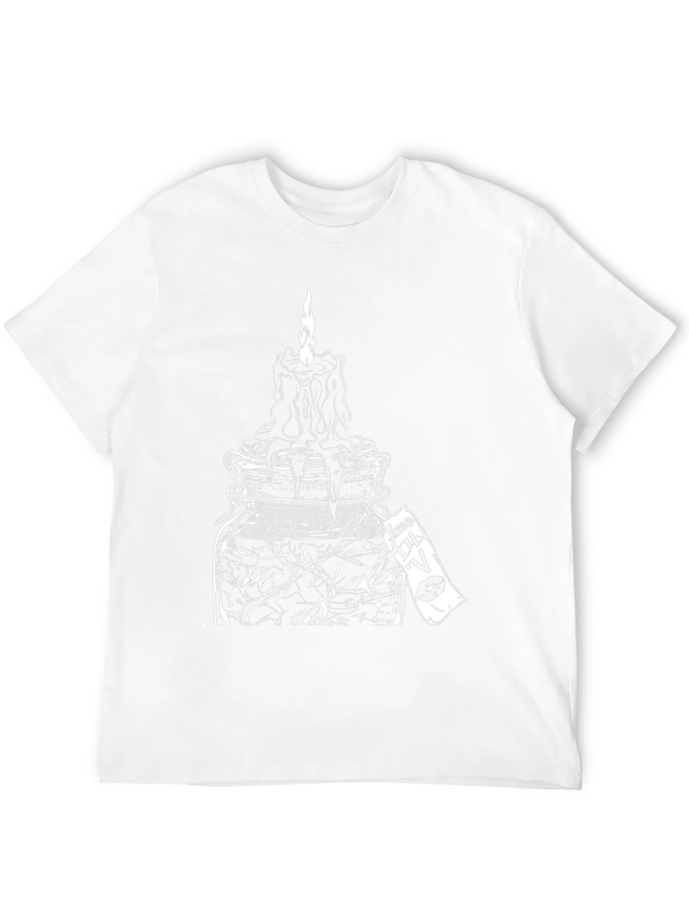 Occult Candle Jar Graphic Tee - Black