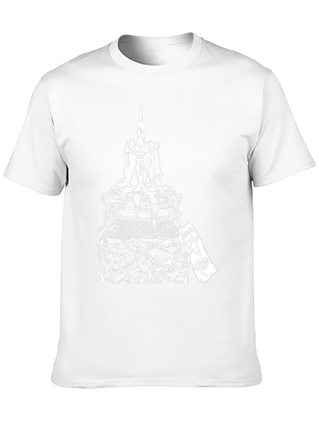 Occult Candle Jar Graphic Tee - Black