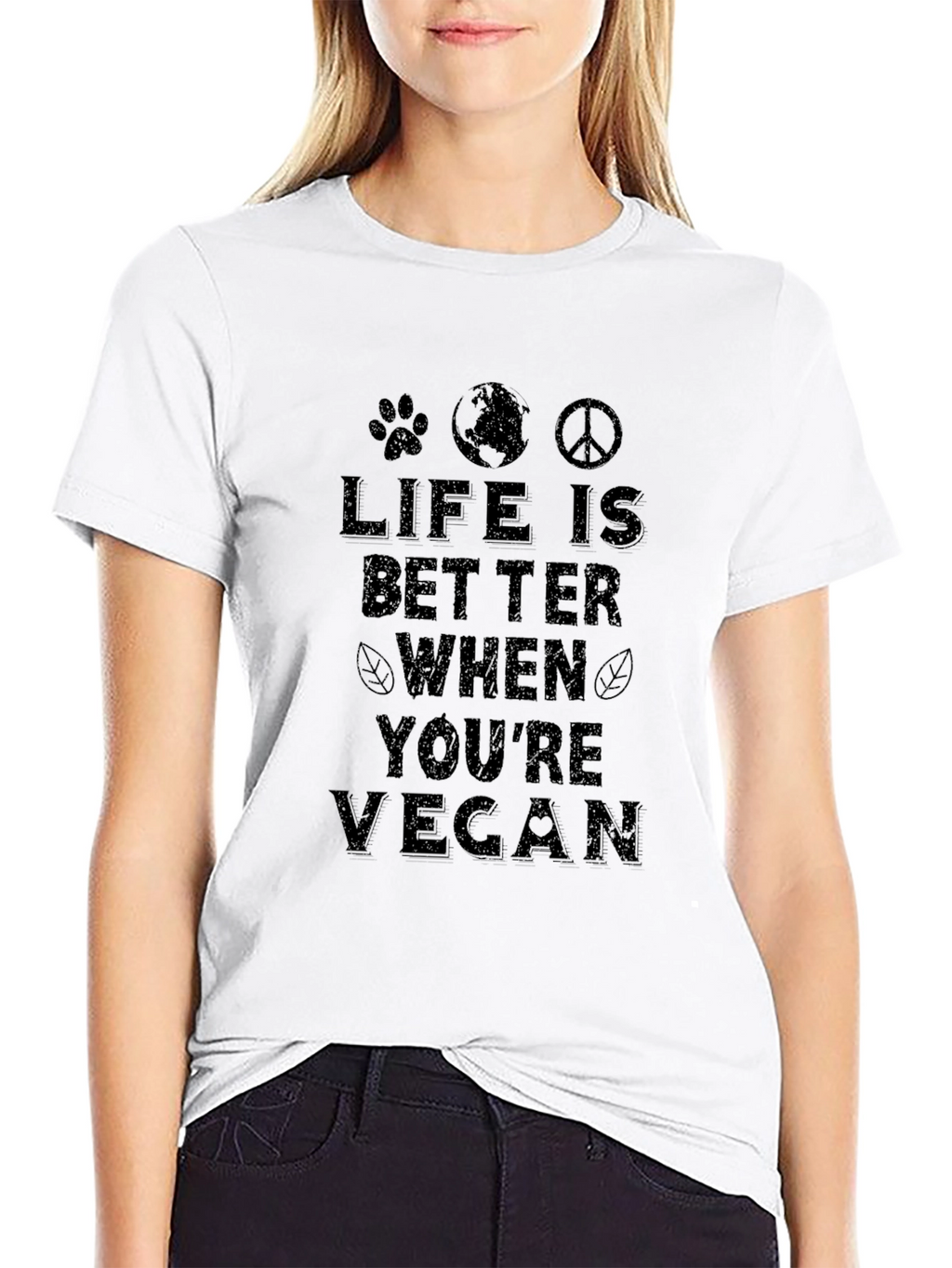 Life Is Better When Youre Vegan Graphic Tee