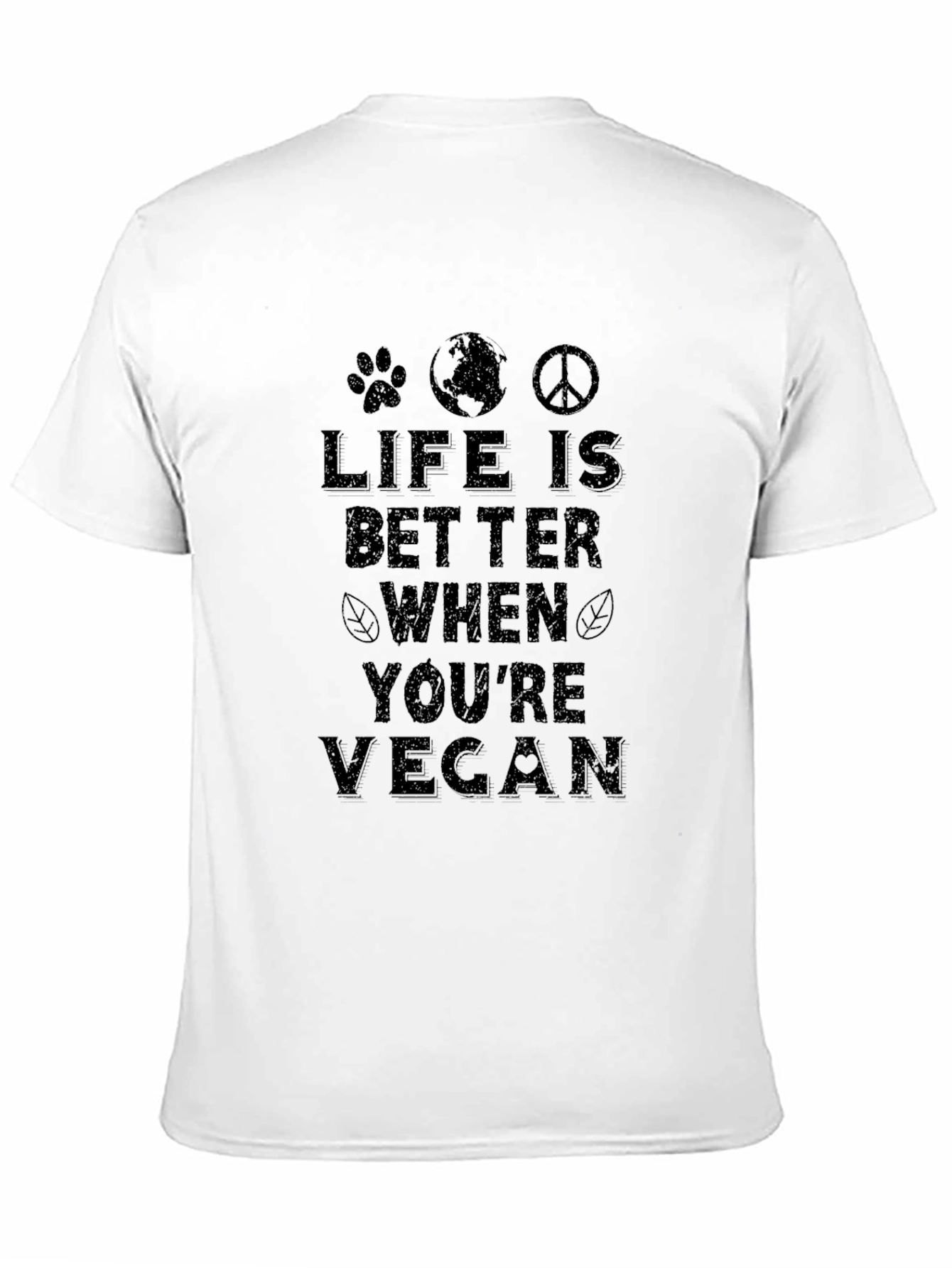 Life Is Better When Youre Vegan Graphic Tee