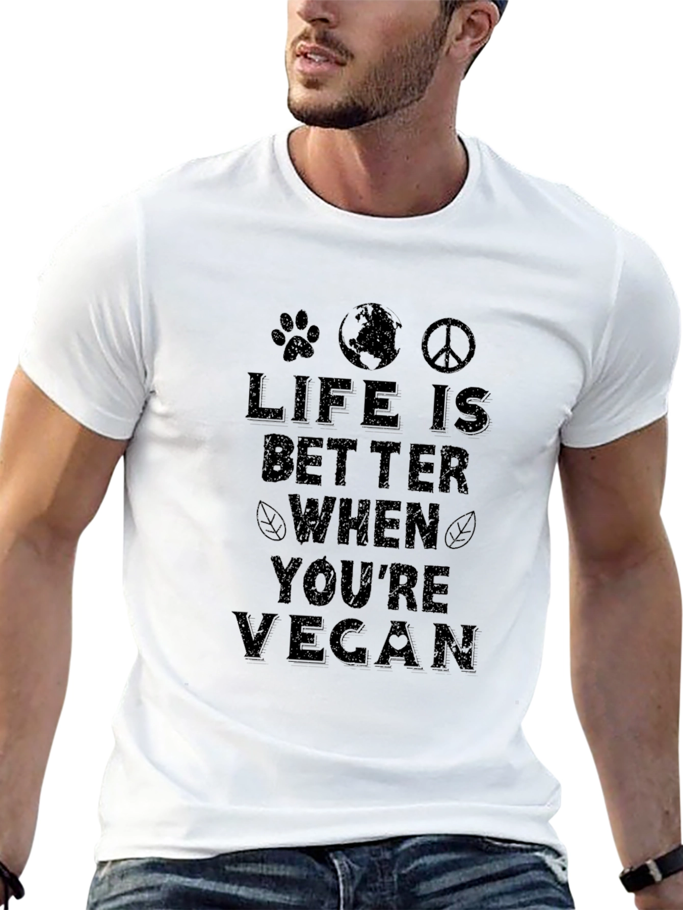 Life Is Better When Youre Vegan Graphic Tee