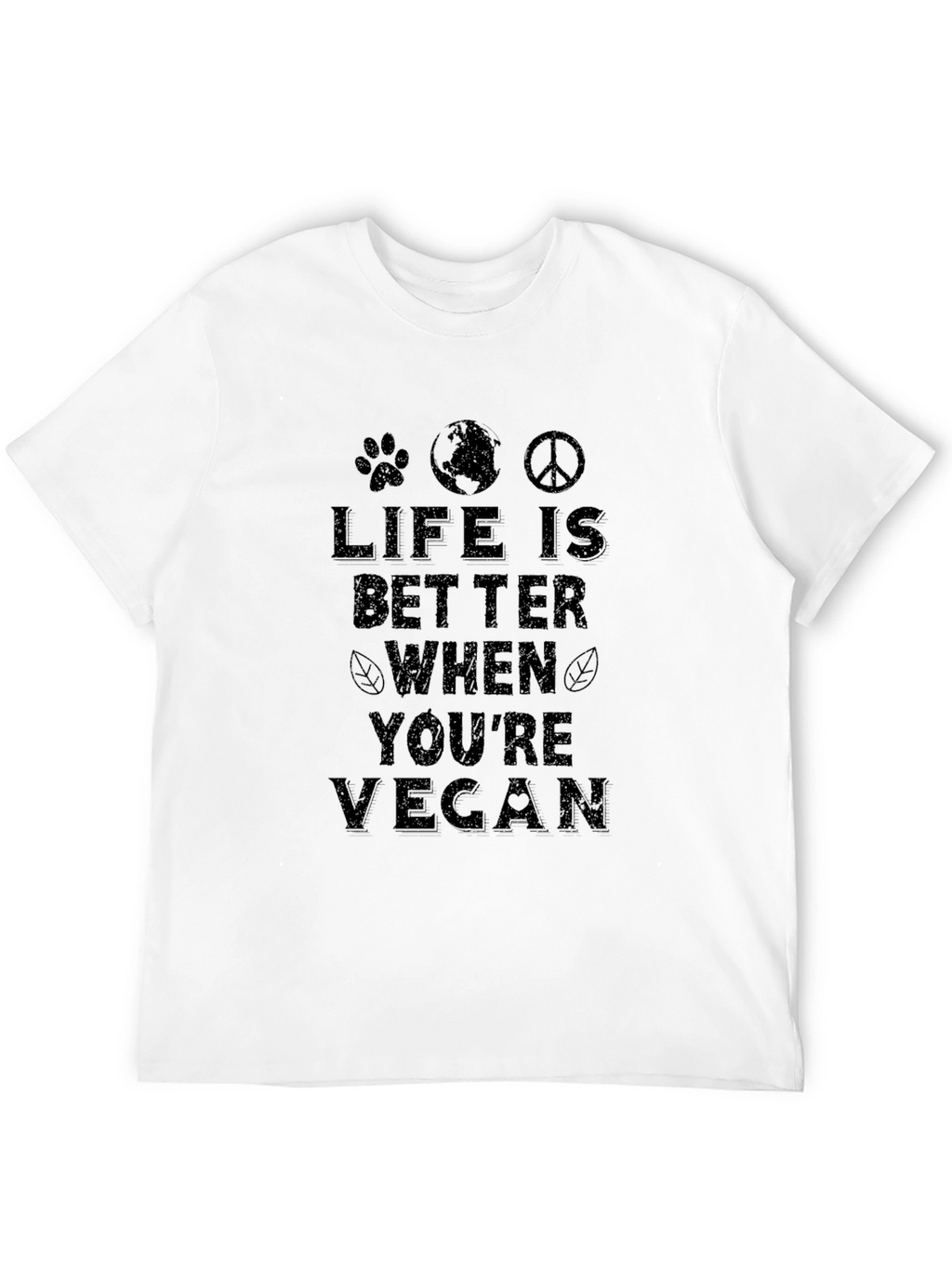 Life Is Better When Youre Vegan Graphic Tee