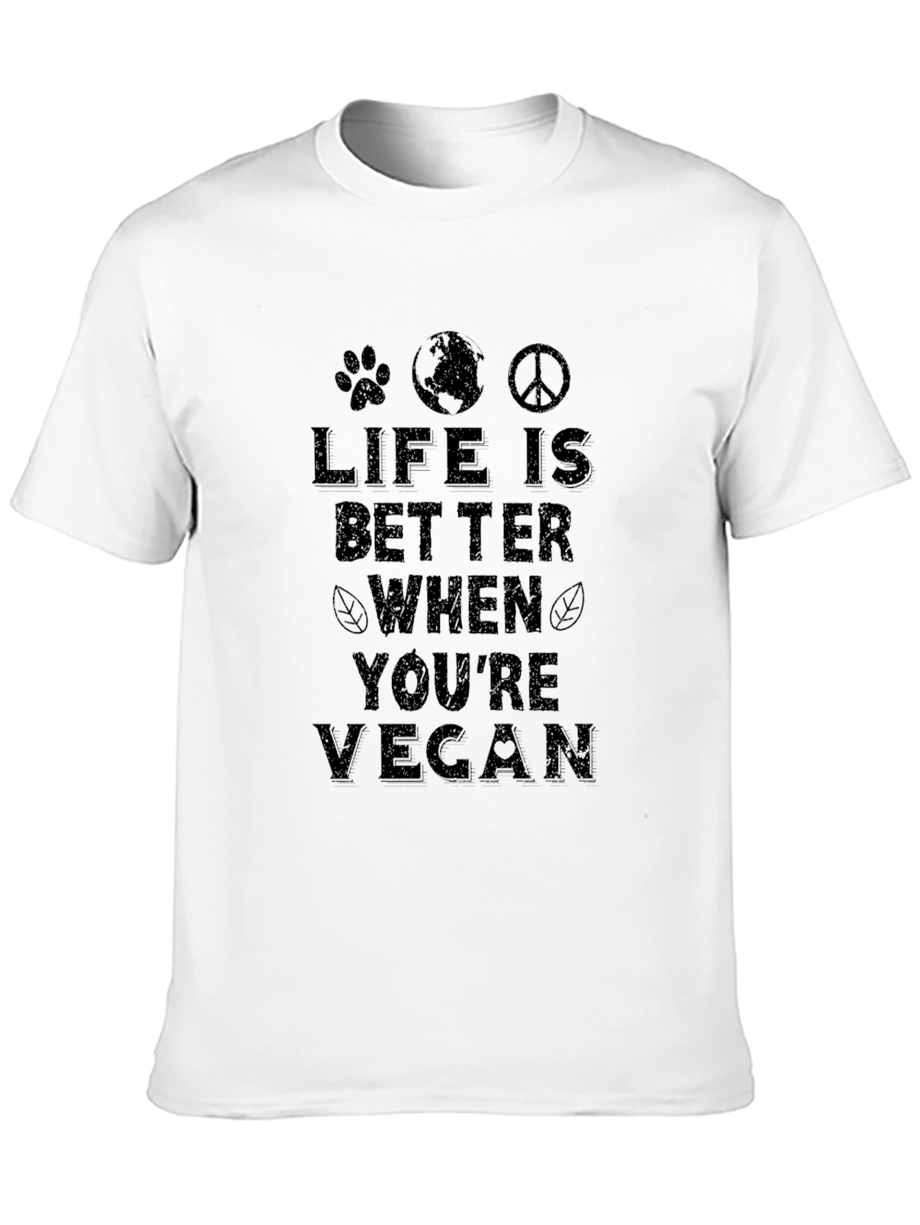 Life Is Better When Youre Vegan Graphic Tee