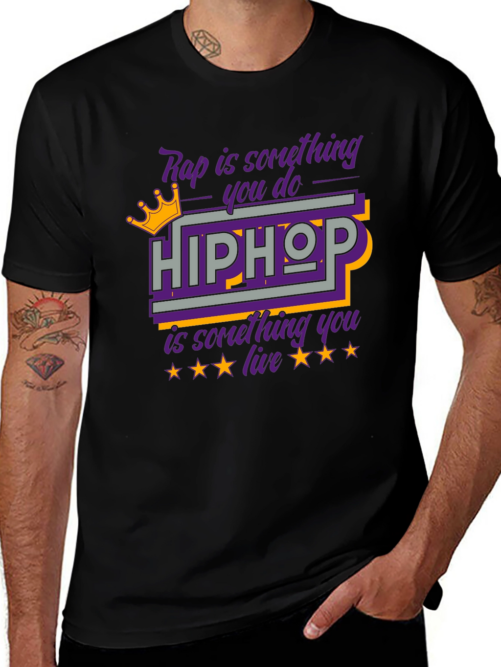 Hip Hop T-Shirt Rap is Something You Do