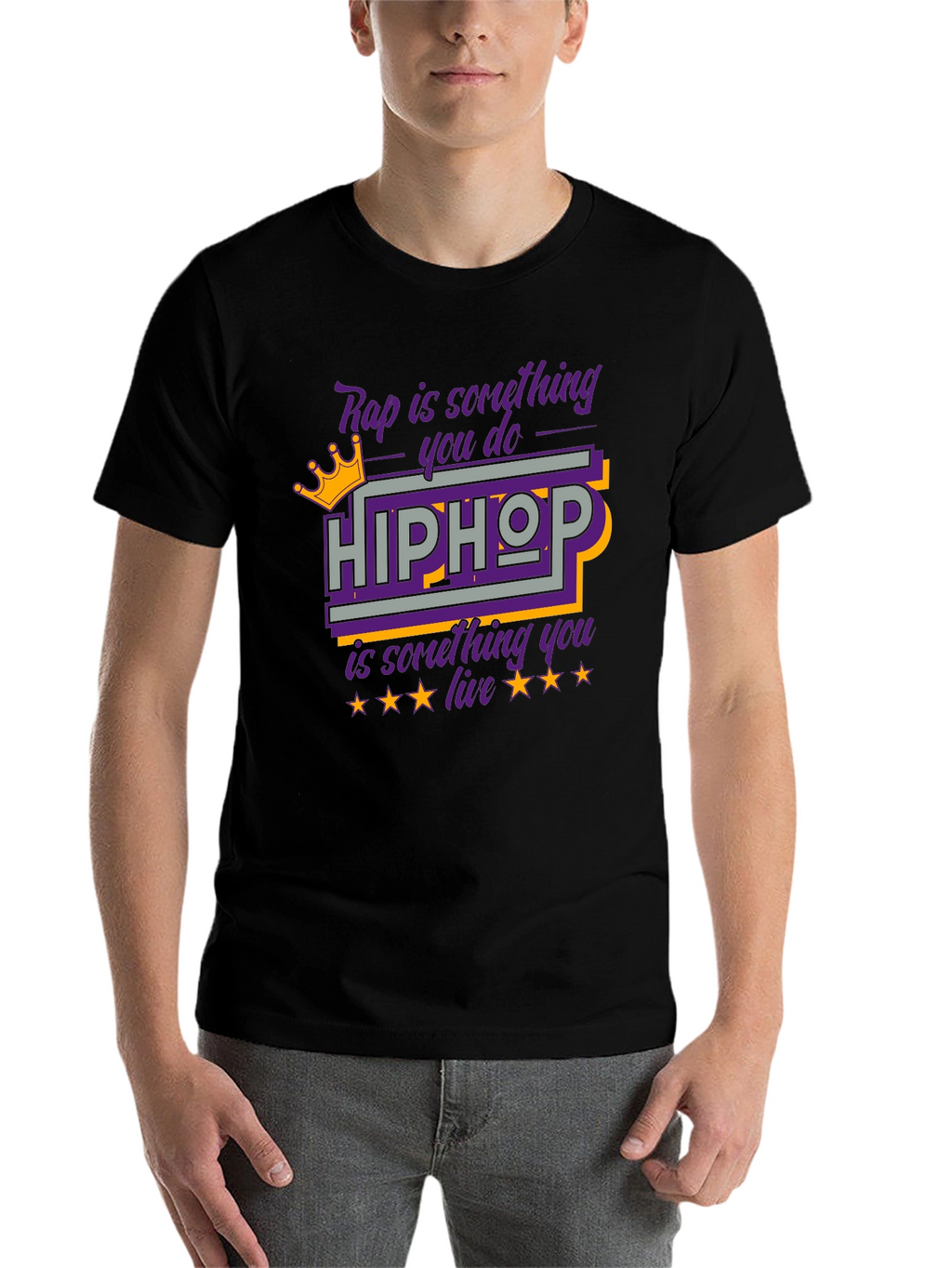 Hip Hop T-Shirt Rap is Something You Do