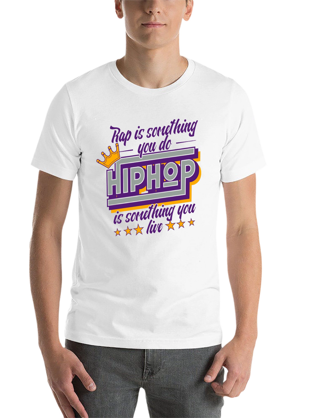 Hip Hop T-Shirt Rap is Something You Do