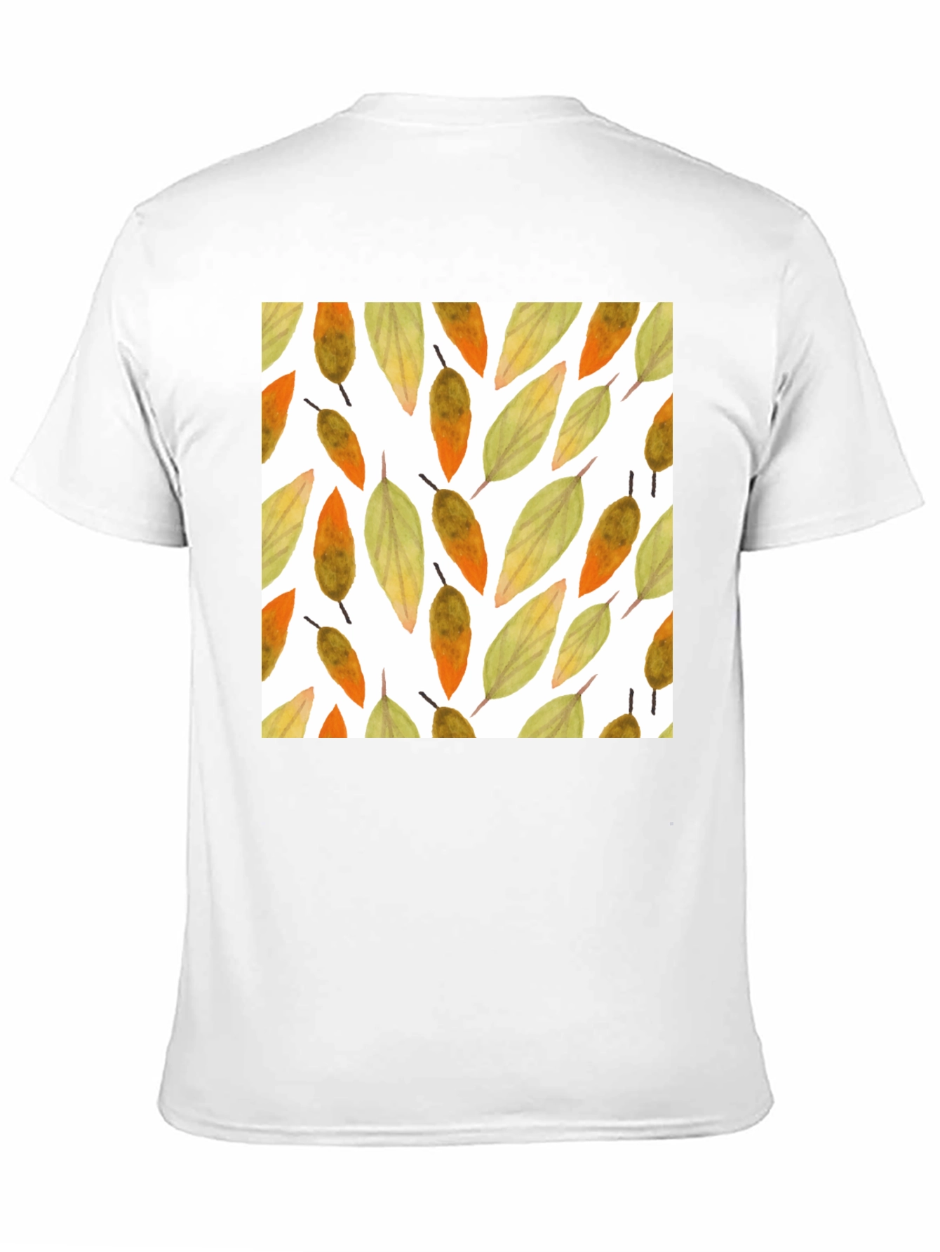 Fall Leaves Pattern T-Shirt