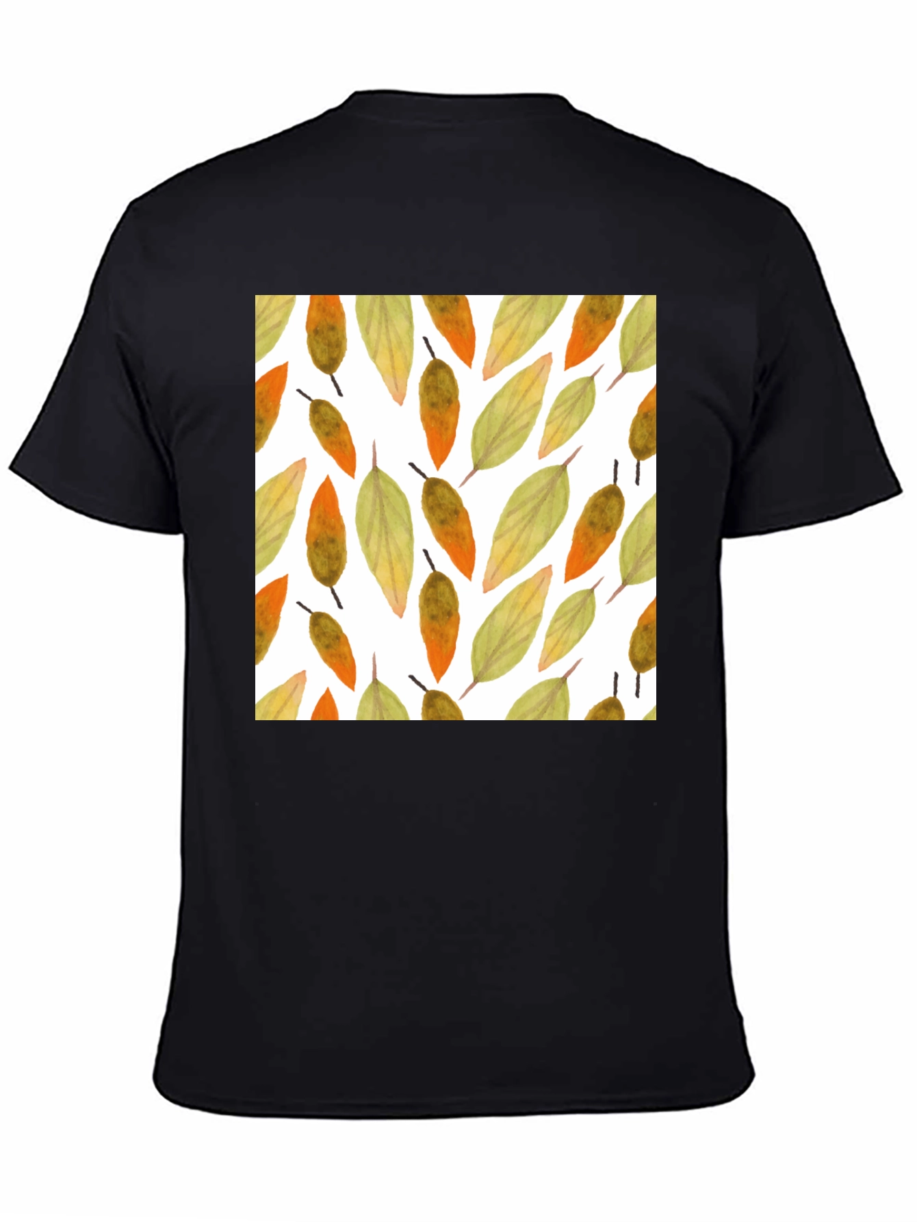 Fall Leaves Pattern T-Shirt