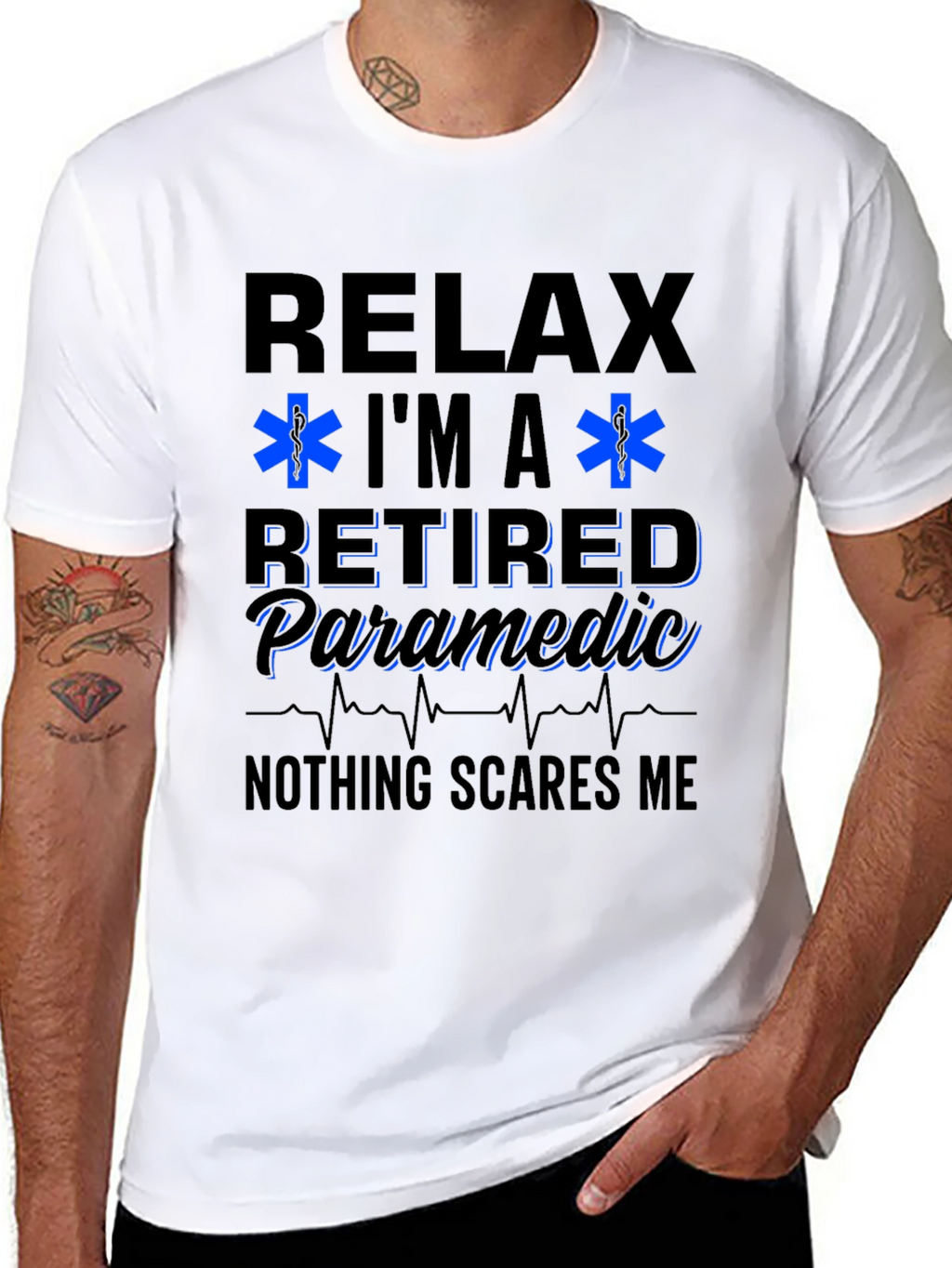 Relax Im a Retired Paramedic T-Shirt