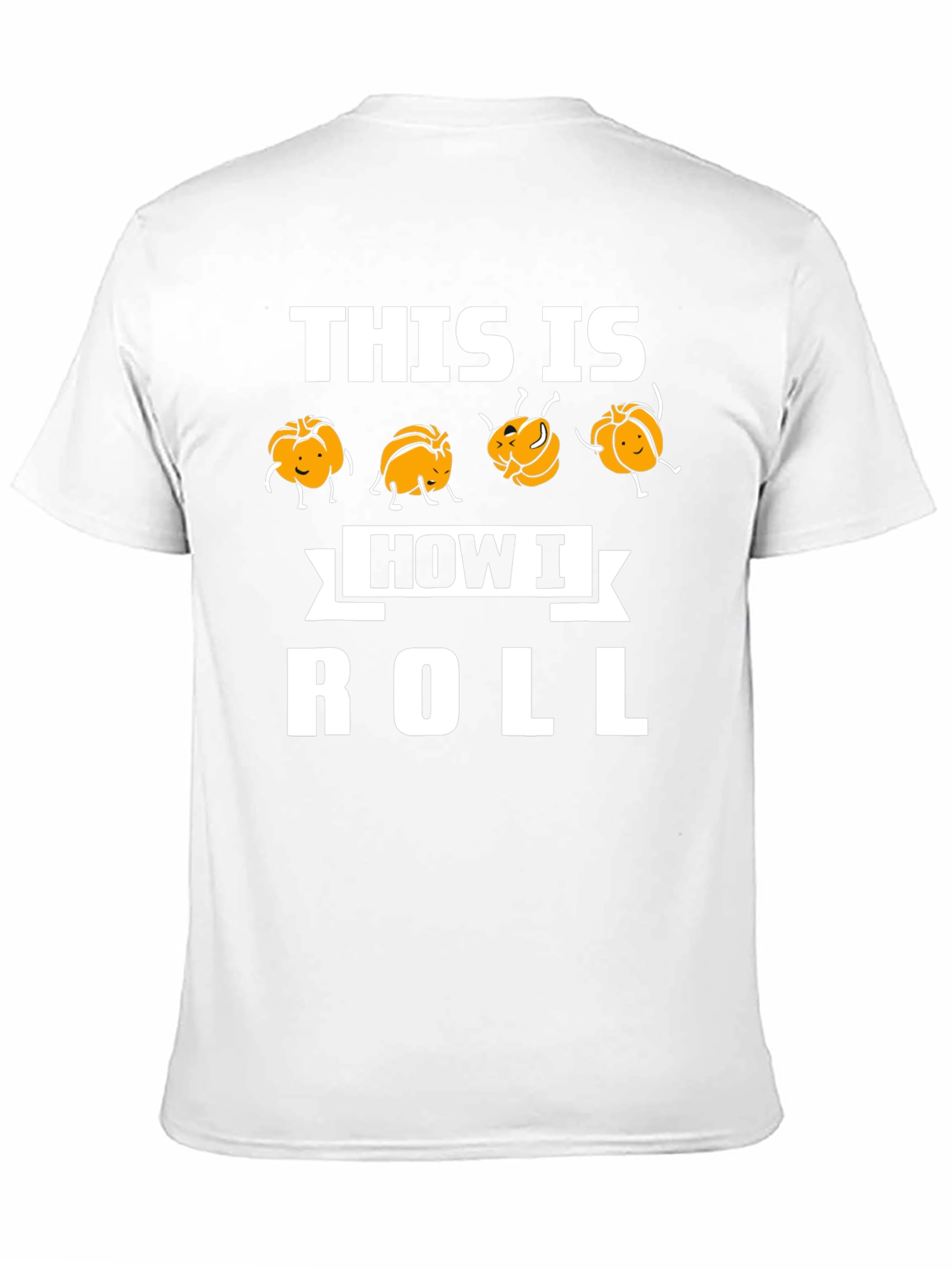 This Is How I Roll Funny Pumpkin T-Shirt