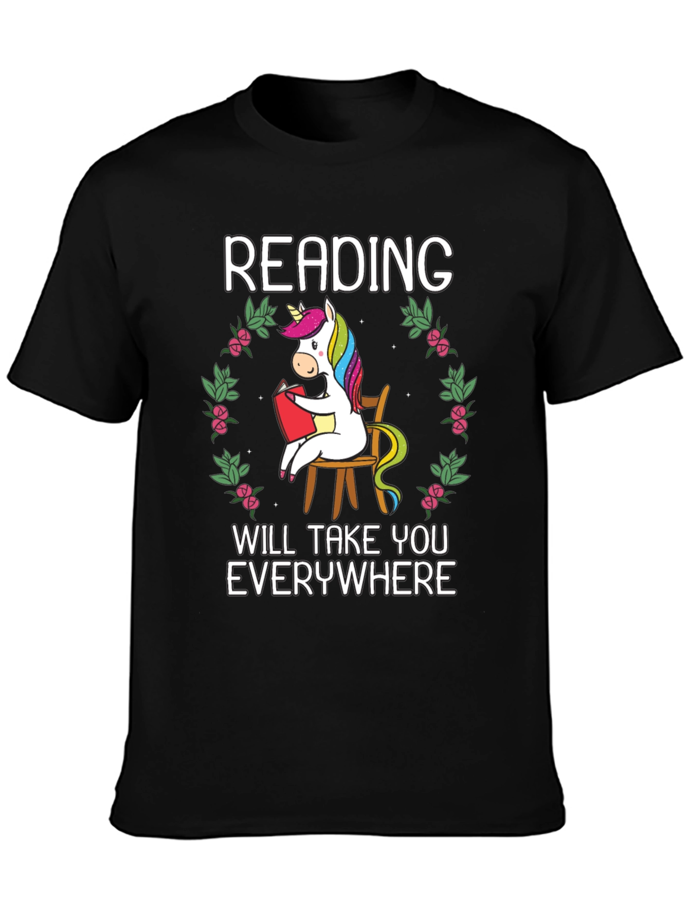 Reading Unicorn T-Shirt - Take You Everywhere
