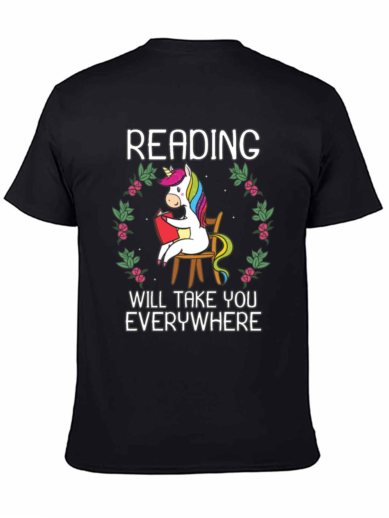 Reading Unicorn T-Shirt - Take You Everywhere