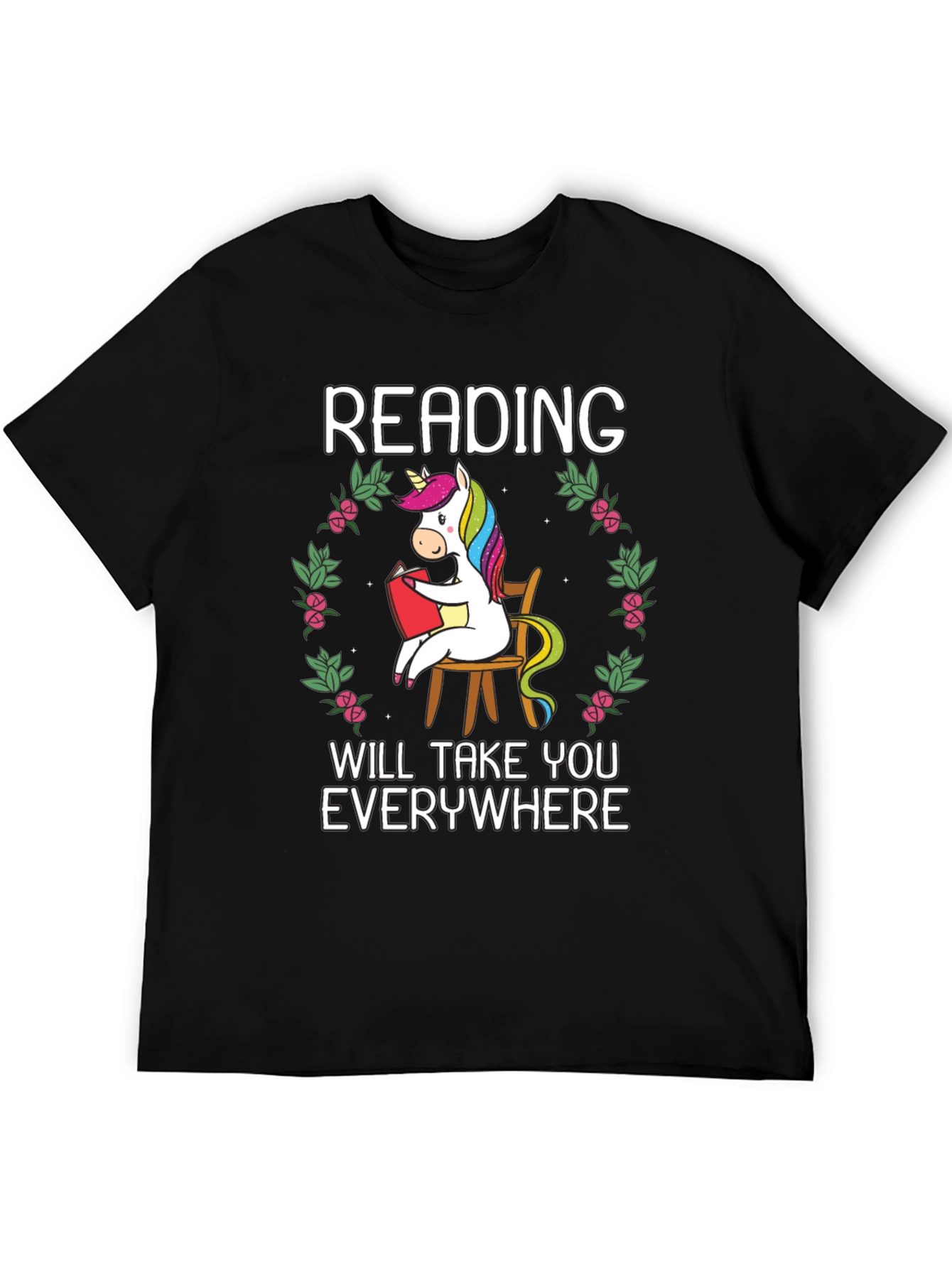 Reading Unicorn T-Shirt - Take You Everywhere