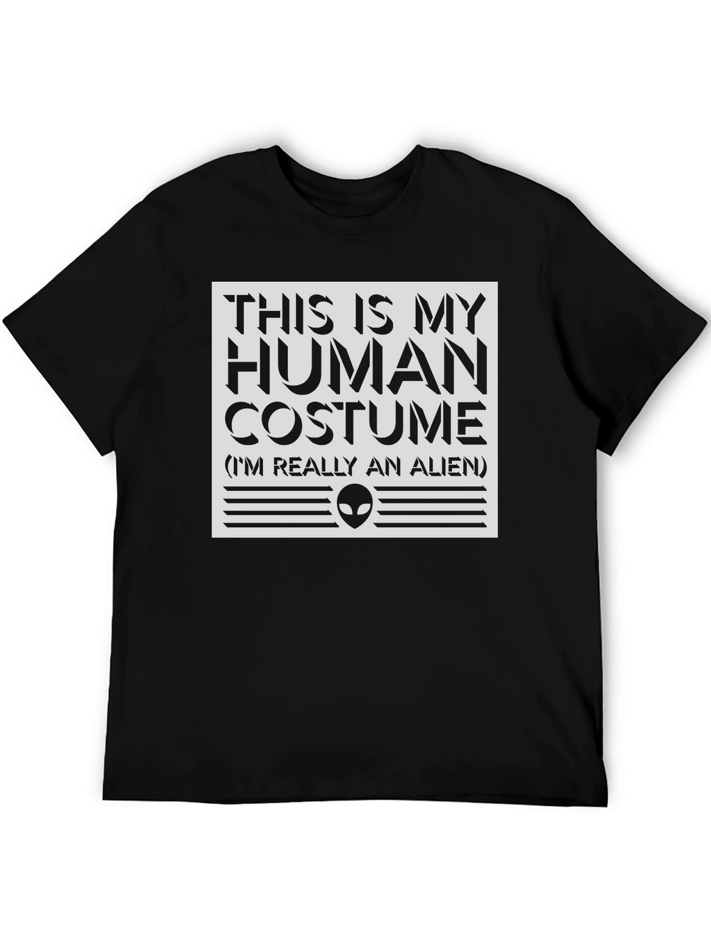 Human Costume Alien T-Shirt
