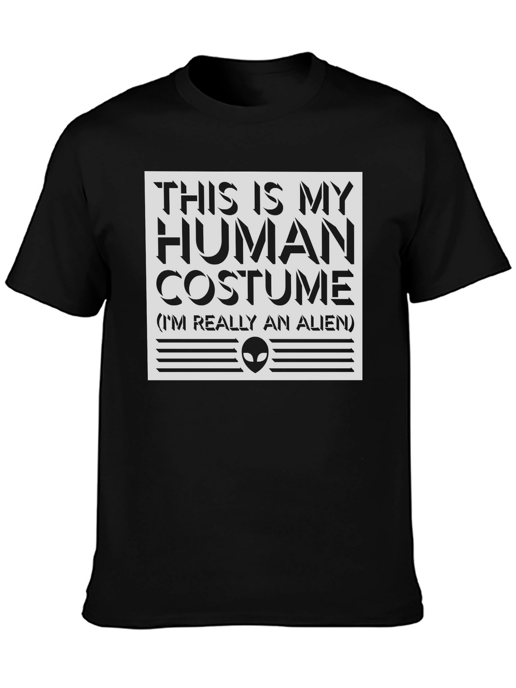 Human Costume Alien T-Shirt