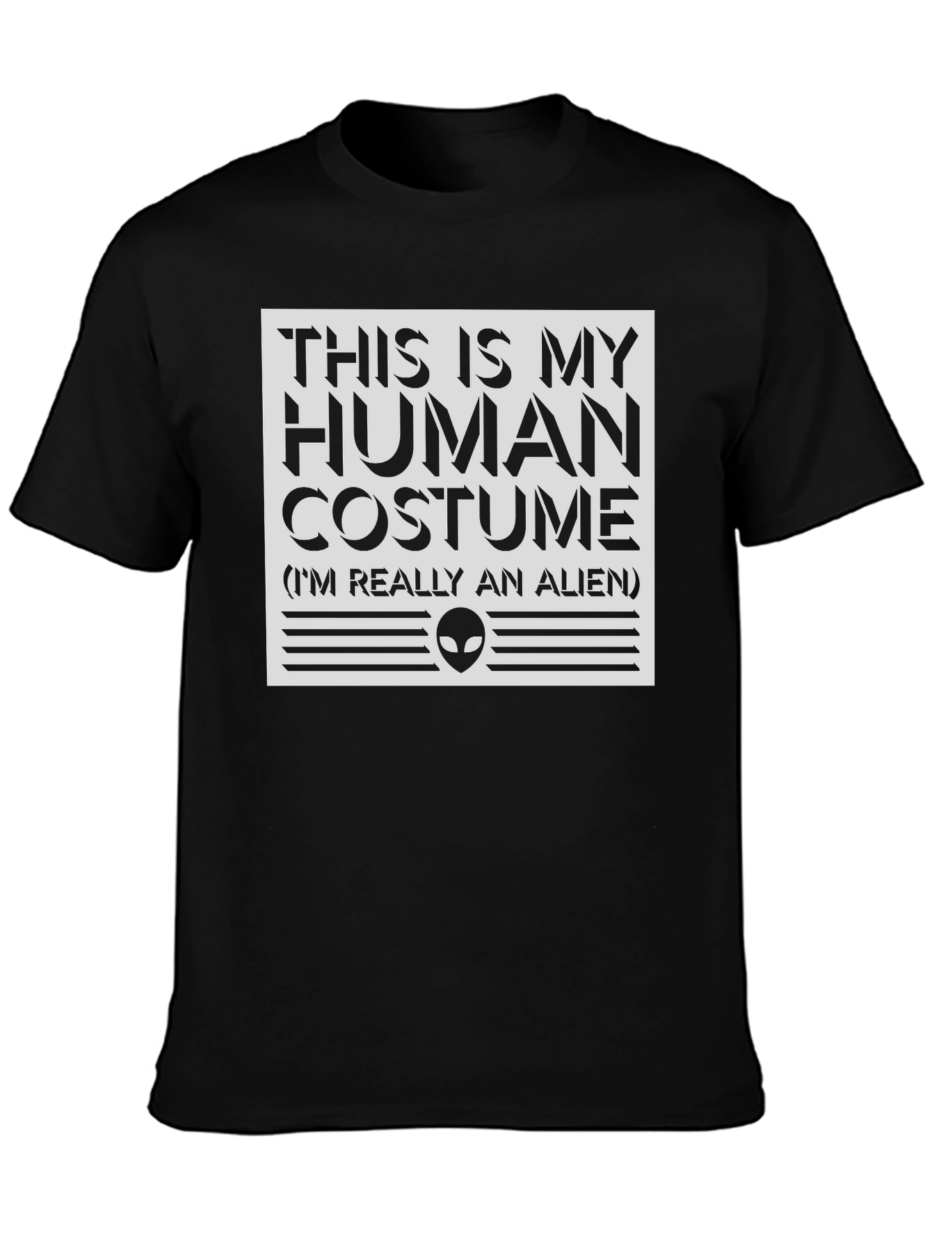 Human Costume Alien T-Shirt