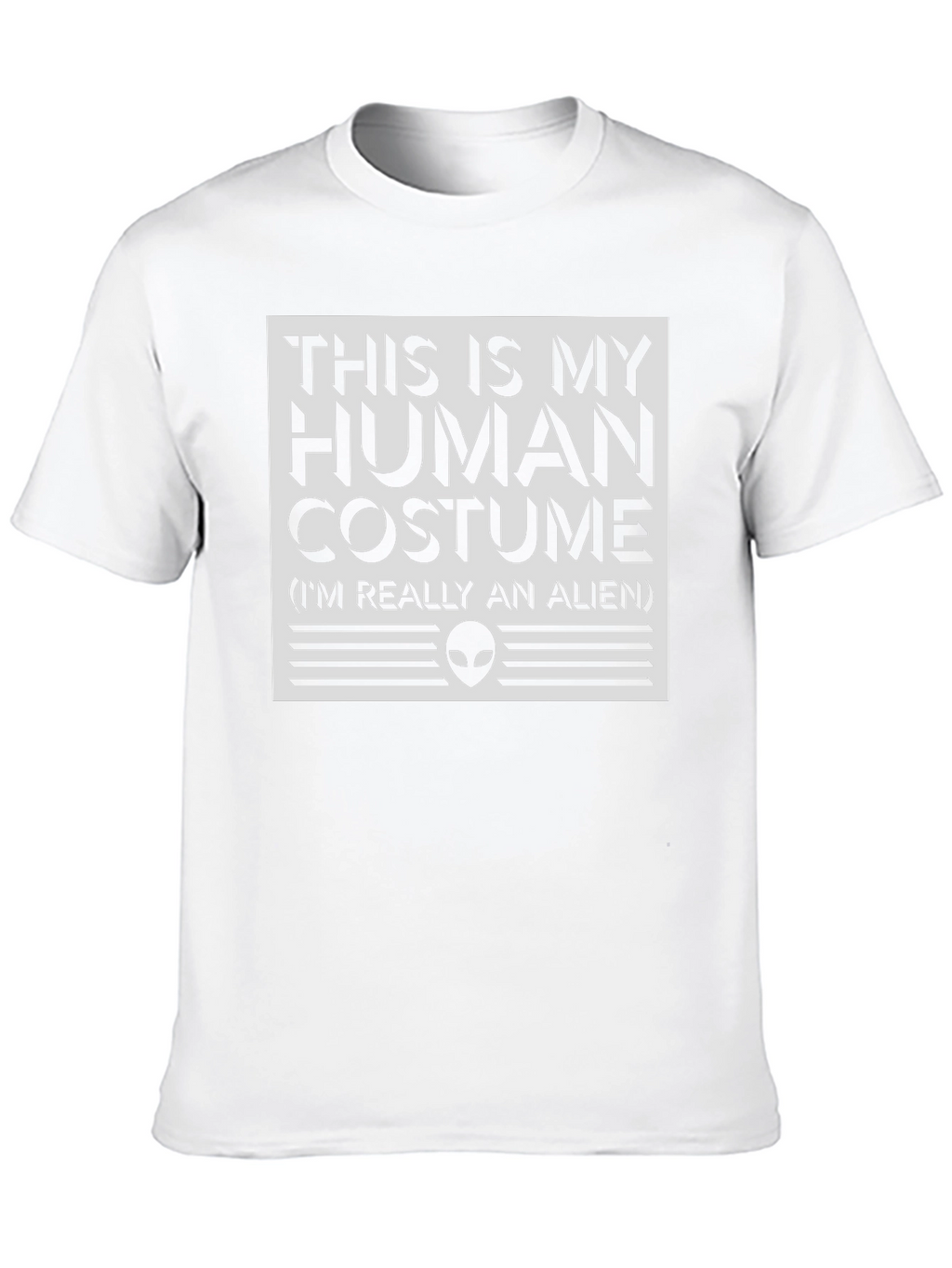 Human Costume Alien T-Shirt