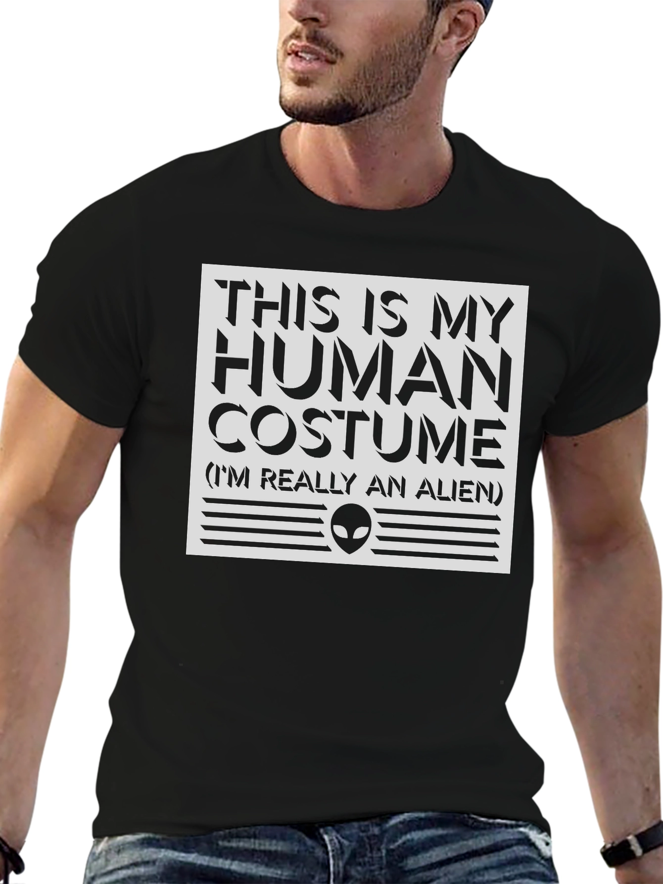 Human Costume Alien T-Shirt